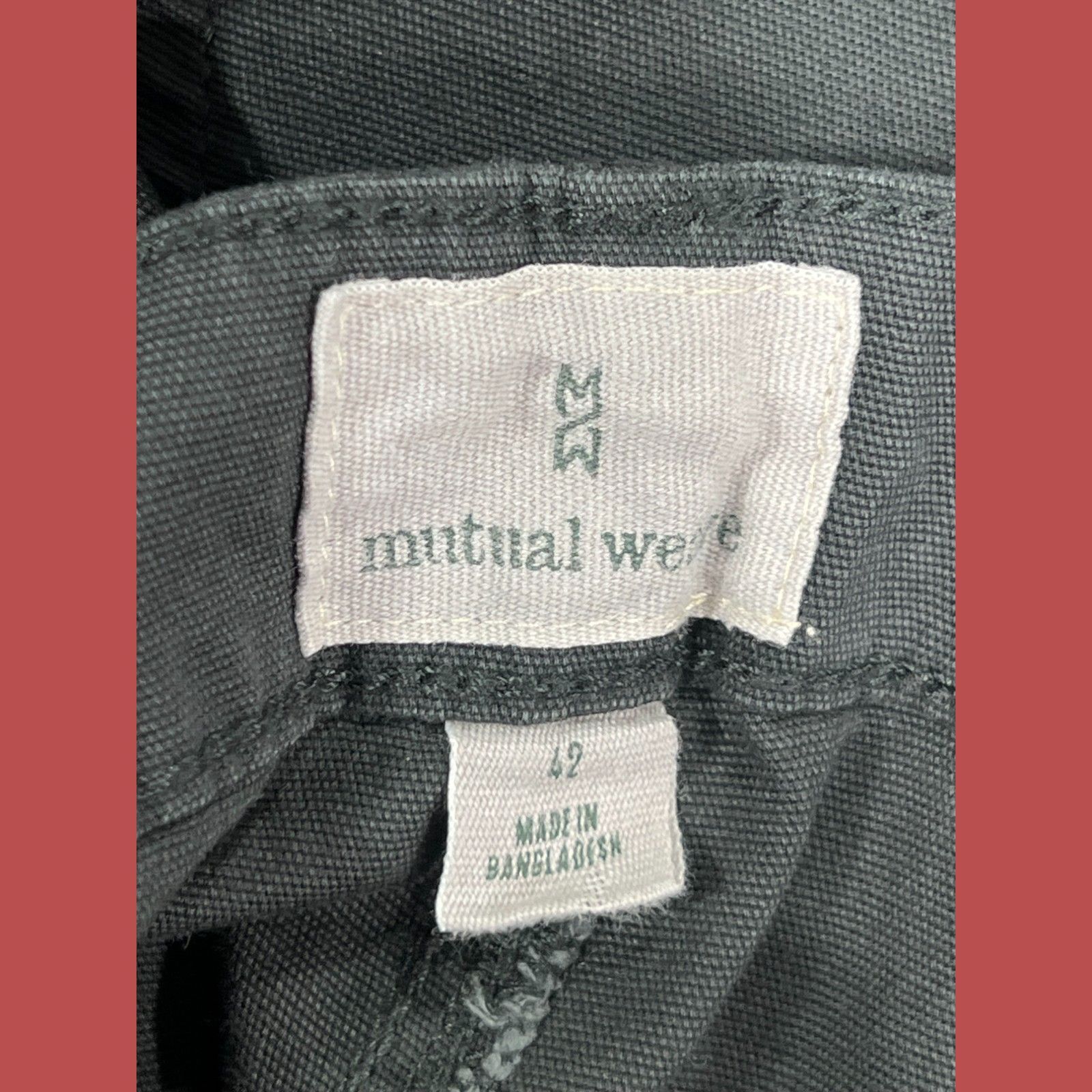 Other Mutual Weave - Men's 10" Inseam Canvas Walking Shorts - Pira Size US 42 / EU 58 - 13 Thumbnail