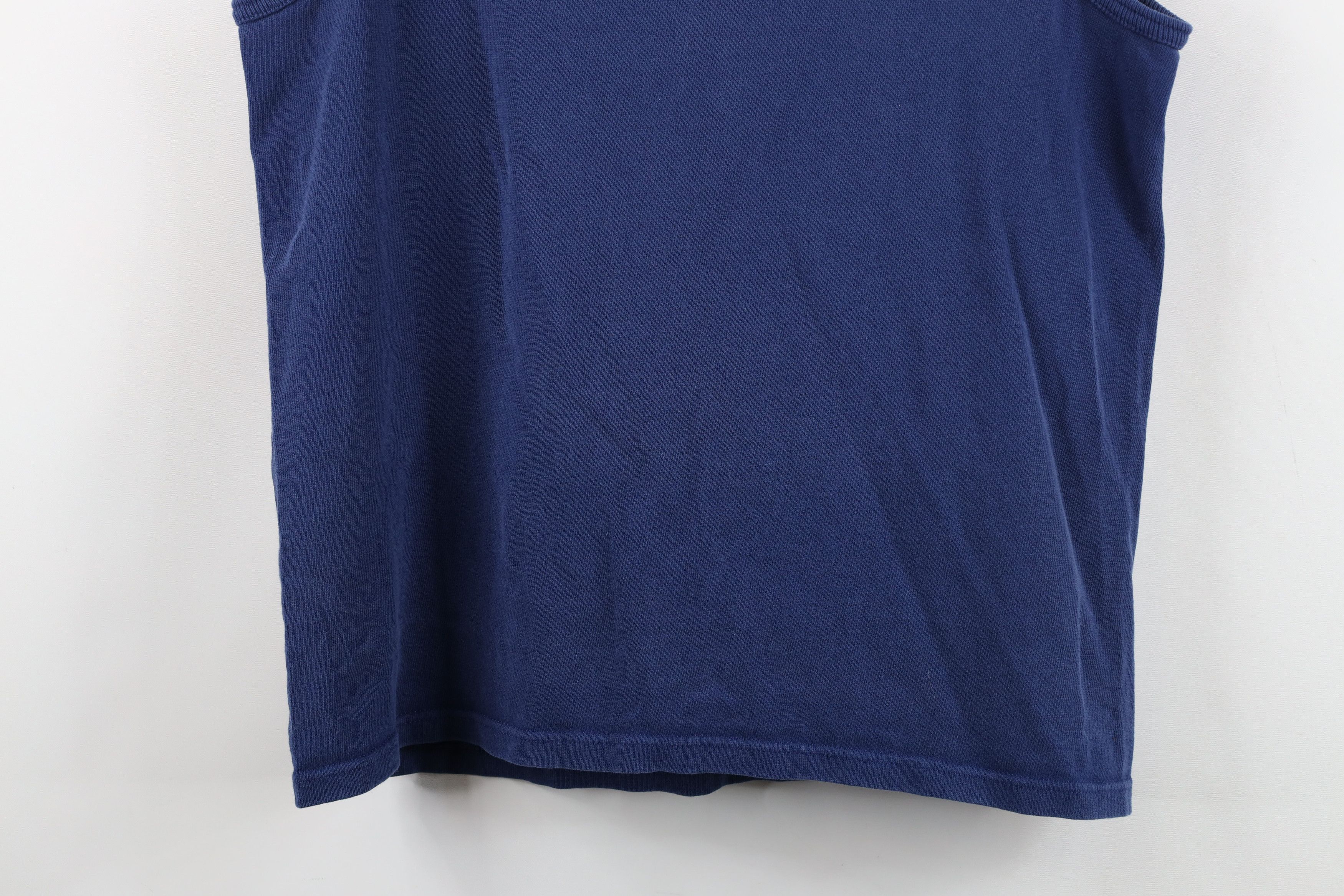 Vintage Vintage 90s Streetwear Sleeveless Mock Neck T-Shirt USA Size L / US 10 / IT 46 - 14 Thumbnail