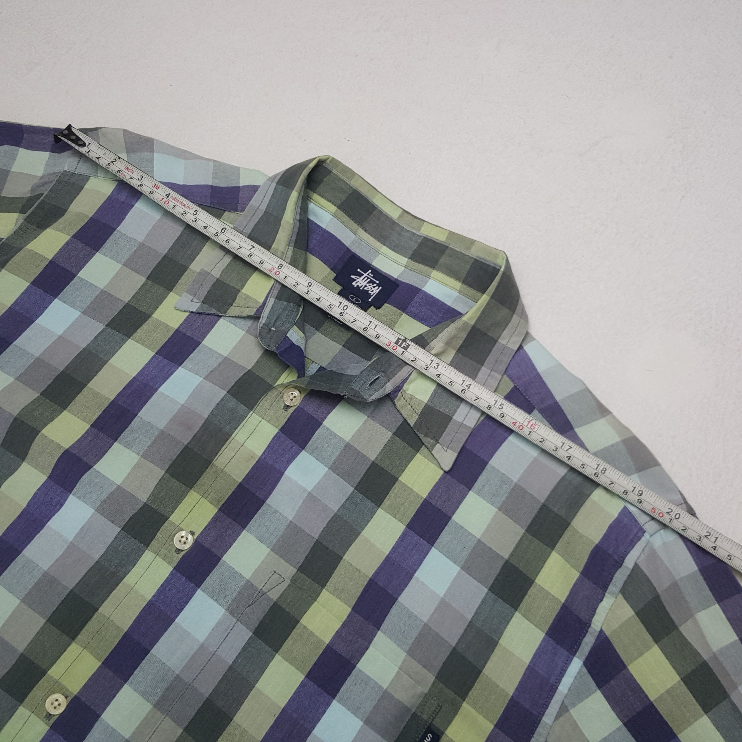 Stussy × Vintage Vintage Stussy American Streetwear Style Shirt C276N44 Size US XL / EU 56 / 4 - 6 Thumbnail