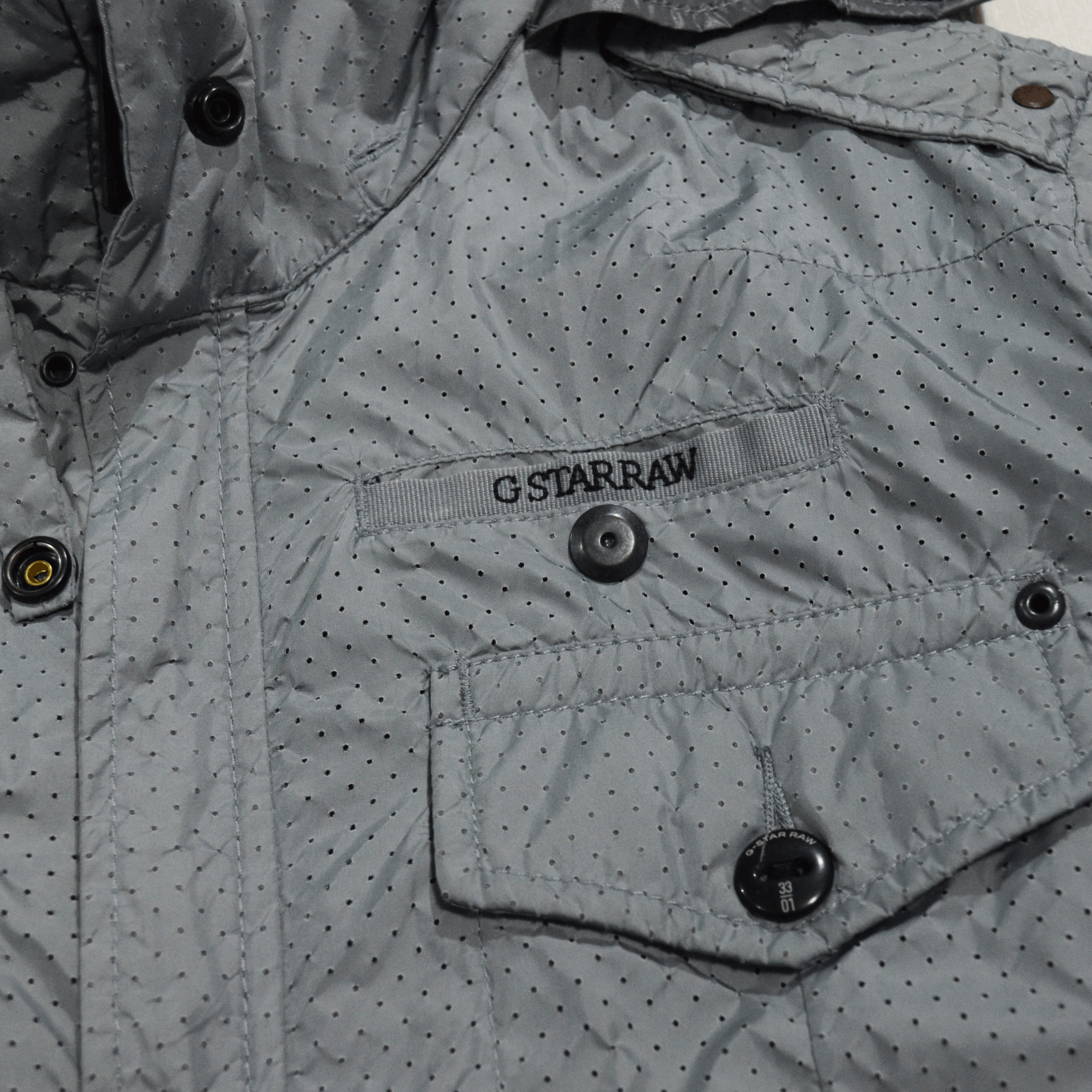 G-Star G-star Raw Light Grind Perfor Jacket Hooded Size L-M Gray Size US L / EU 52-54 / 3 - 5 Thumbnail
