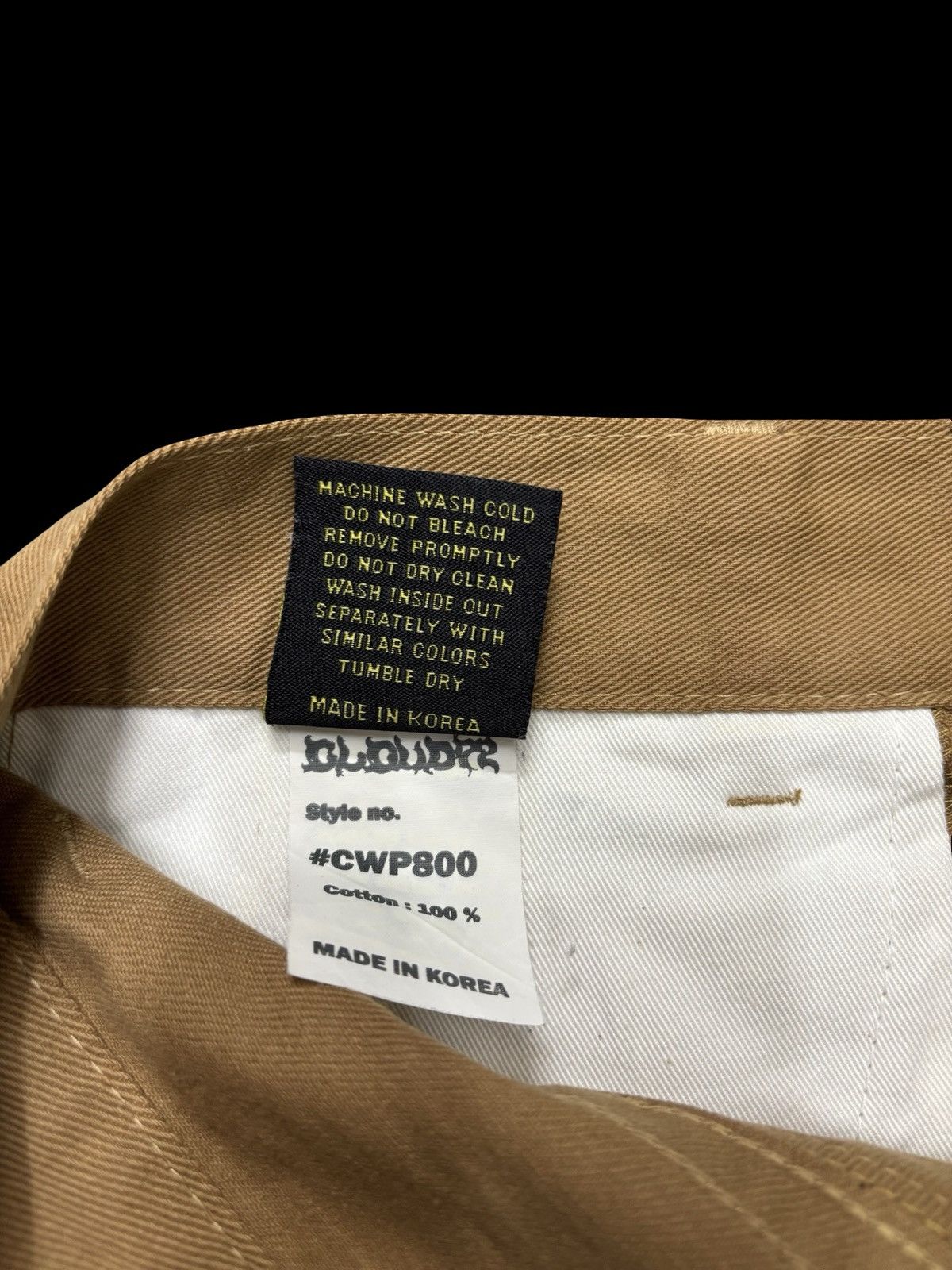 Seditionaries 💥Wide Style💥Cloud 72 Wide Khakis Pant F644 Size US 34 / EU 50 - 9 Thumbnail