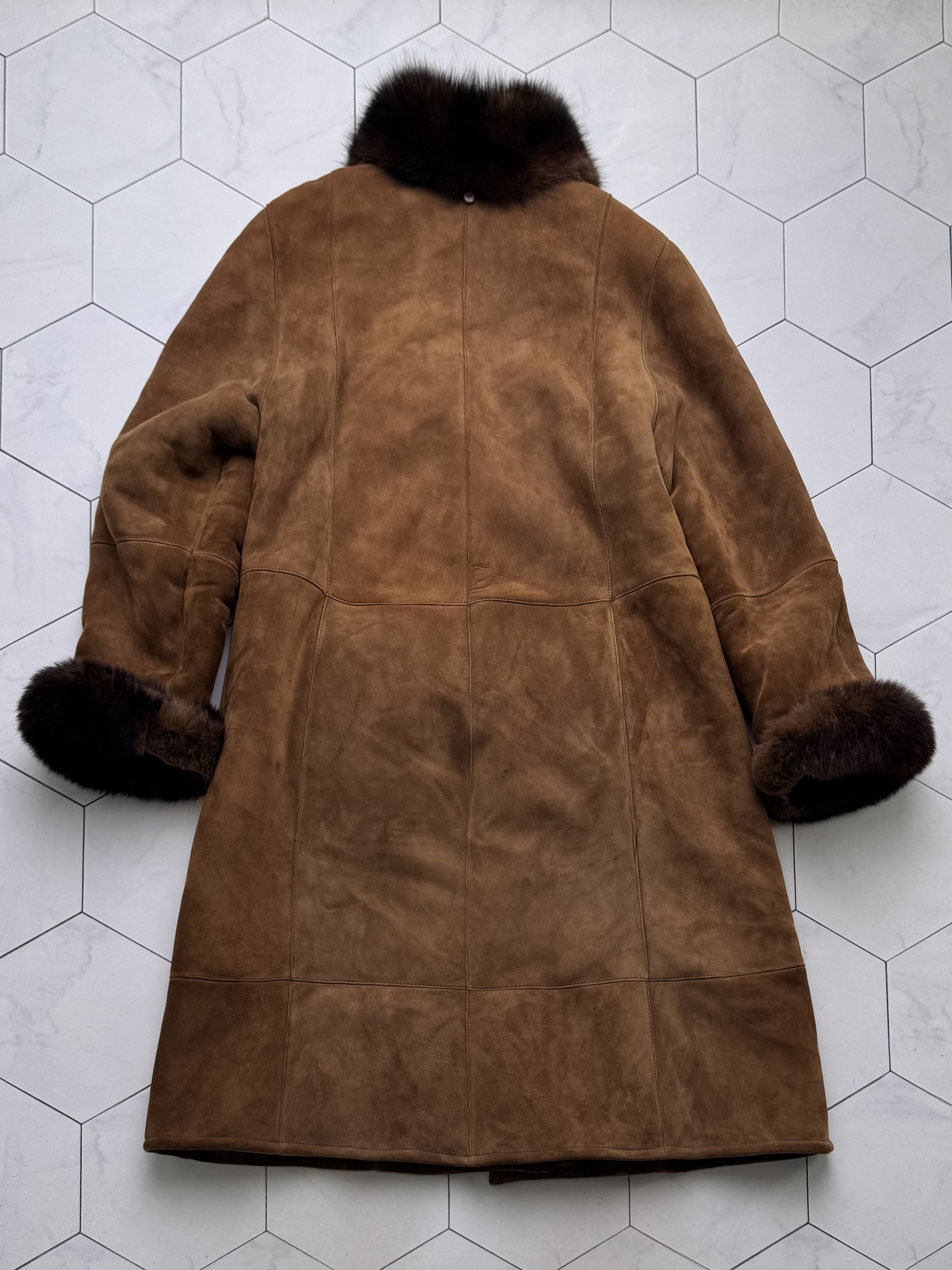 Vintage Vintage Real Sheepskin Coat Shearling Leather Luxury Winter Size M / US 6-8 / IT 42-44 - 19 Thumbnail