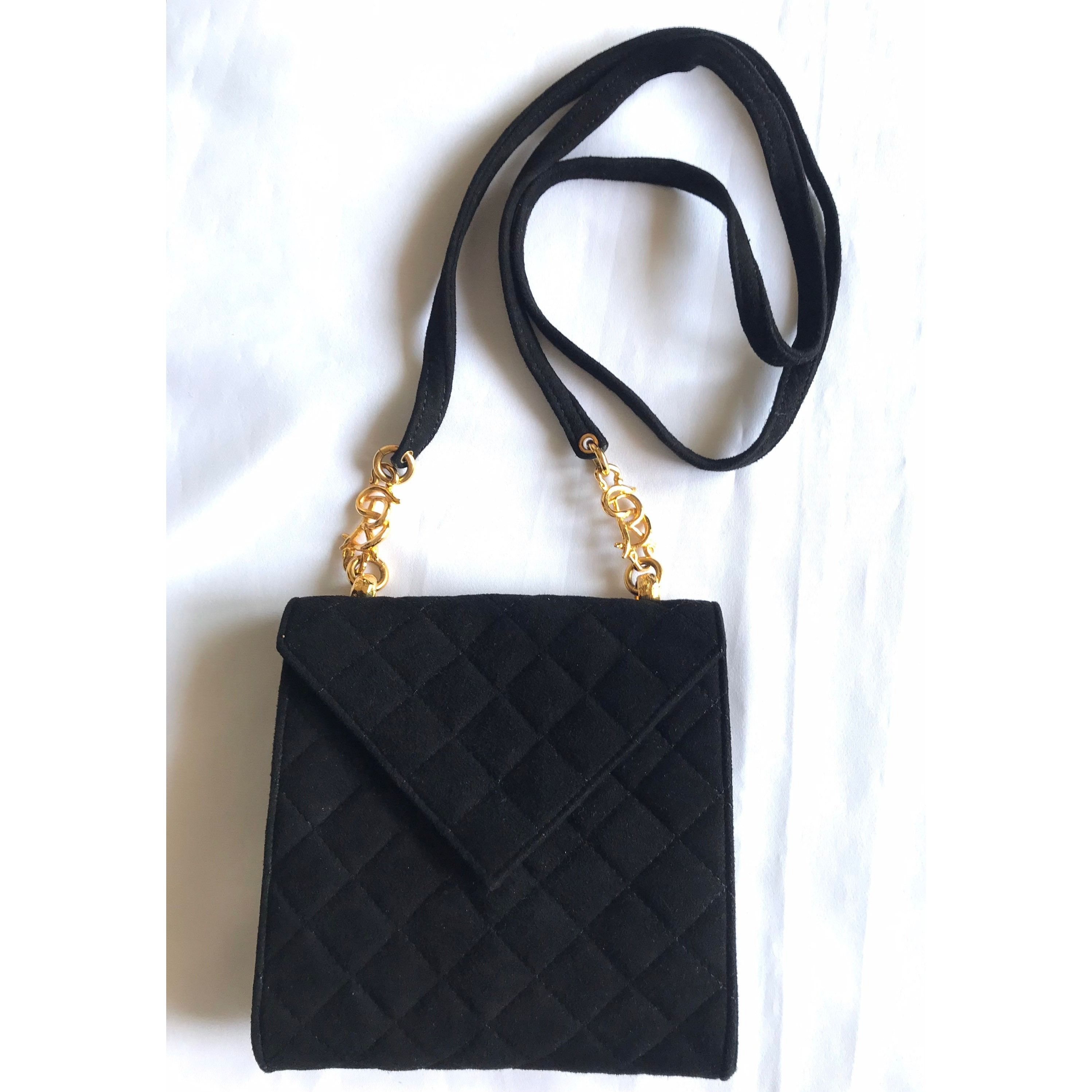 Sonia Rykiel Vintage Sonia Rykiel black suede leather bag, quilted. Size ONE SIZE - 2 Thumbnail