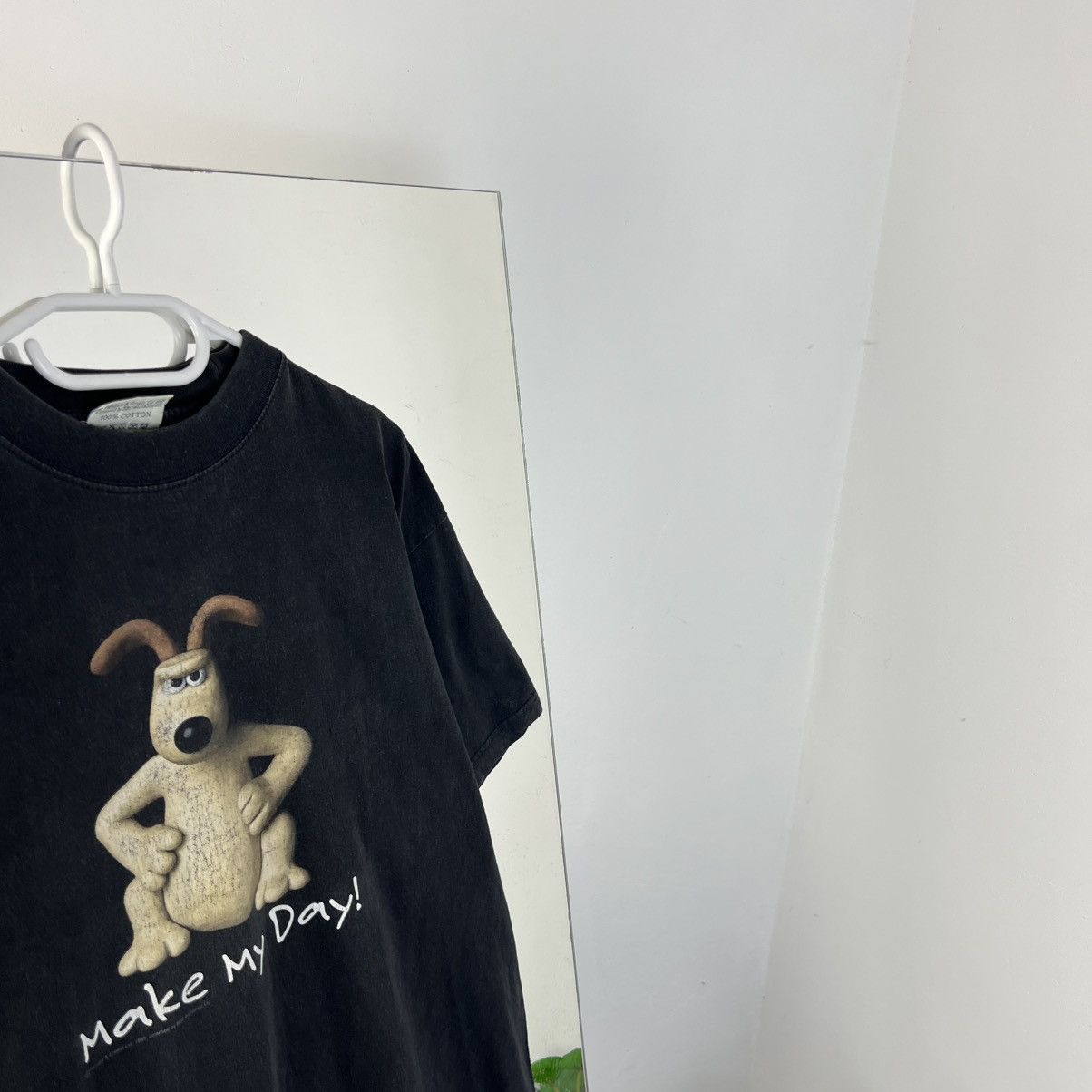 Cartoon Network Vintage 1989 Wallace & Gromit Cartoon Network T-Shirt Size US M / EU 48-50 / 2 - 2 Thumbnail