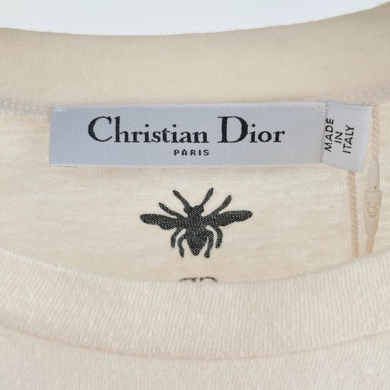 Dior Dior Beige printed T-shirt 2504-Nextarrow Size XS / US 0-2 / IT 36-38 - 6 Thumbnail