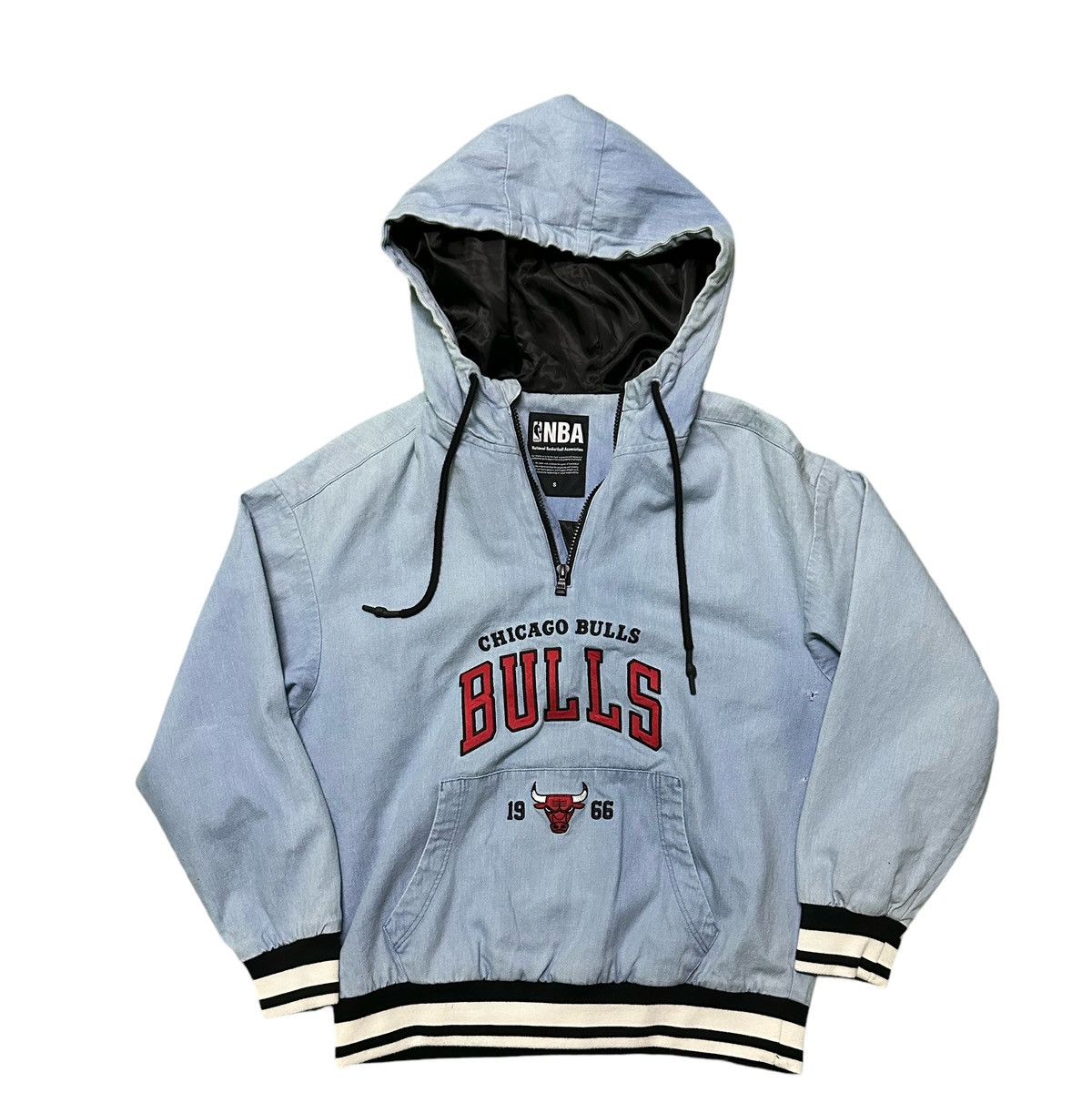 NBA NBA Chicago bulls half zipper jacket hoodie Size US S / EU 44-46 / 1 - 3 Thumbnail