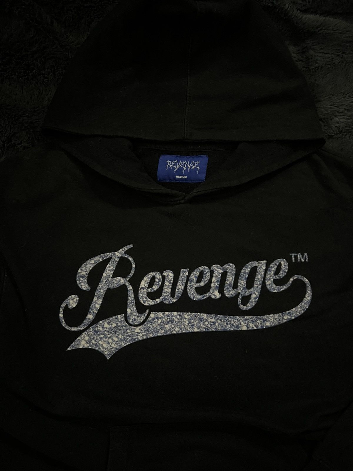 Revenge Black and blue Revenge Diamond hoodie Size US M / EU 48-50 / 2 - 2 Thumbnail