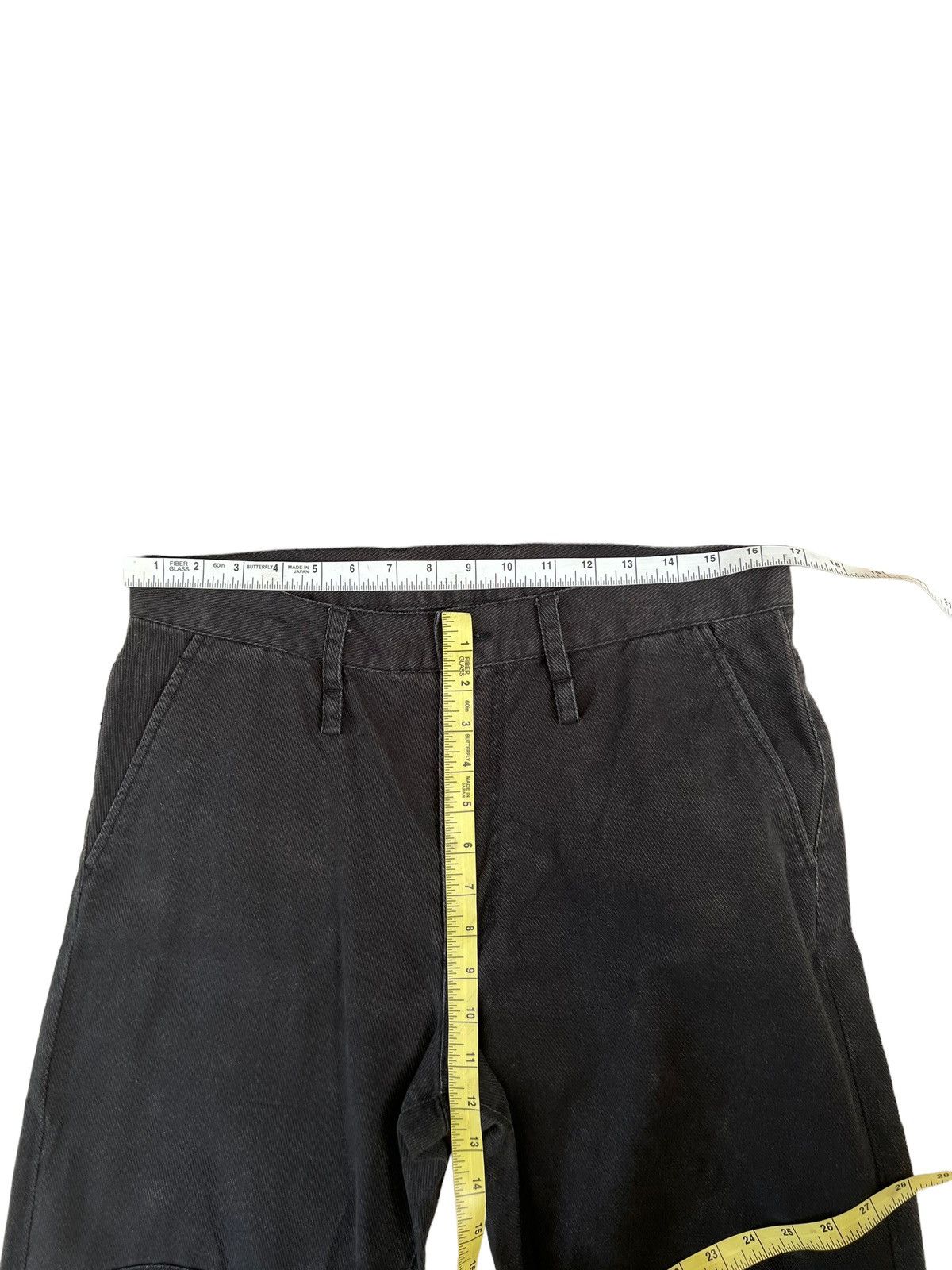 Vintage Vintage PPFM Fade Black Knee Patch Trouser Pant Size US 32 / EU 48 - 3 Thumbnail