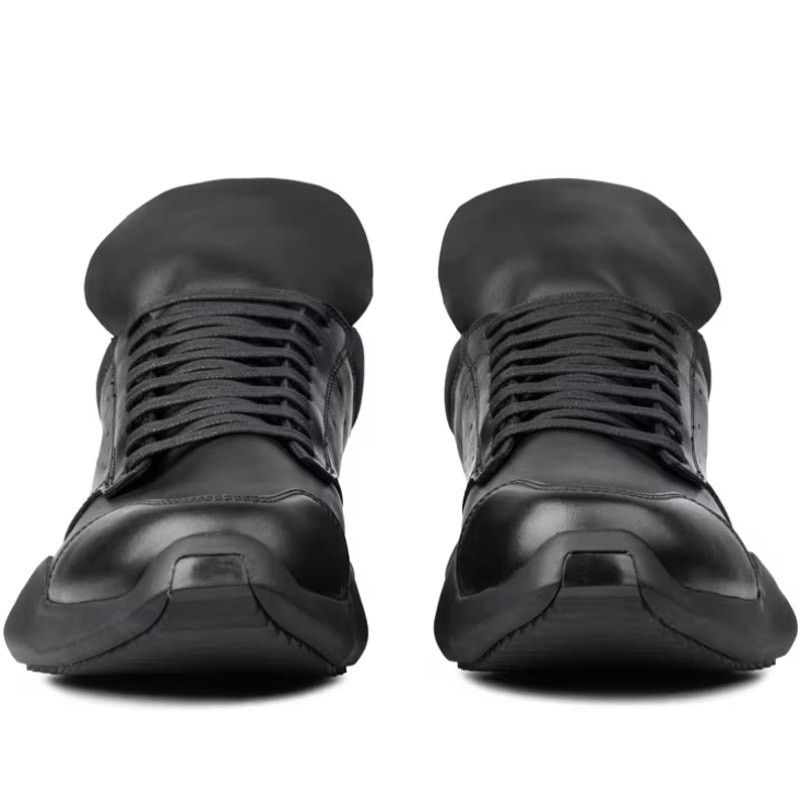 Rick Owens Adidas Rick Owens Runner 'Black' Size US 11 / EU 44 - 8 Thumbnail