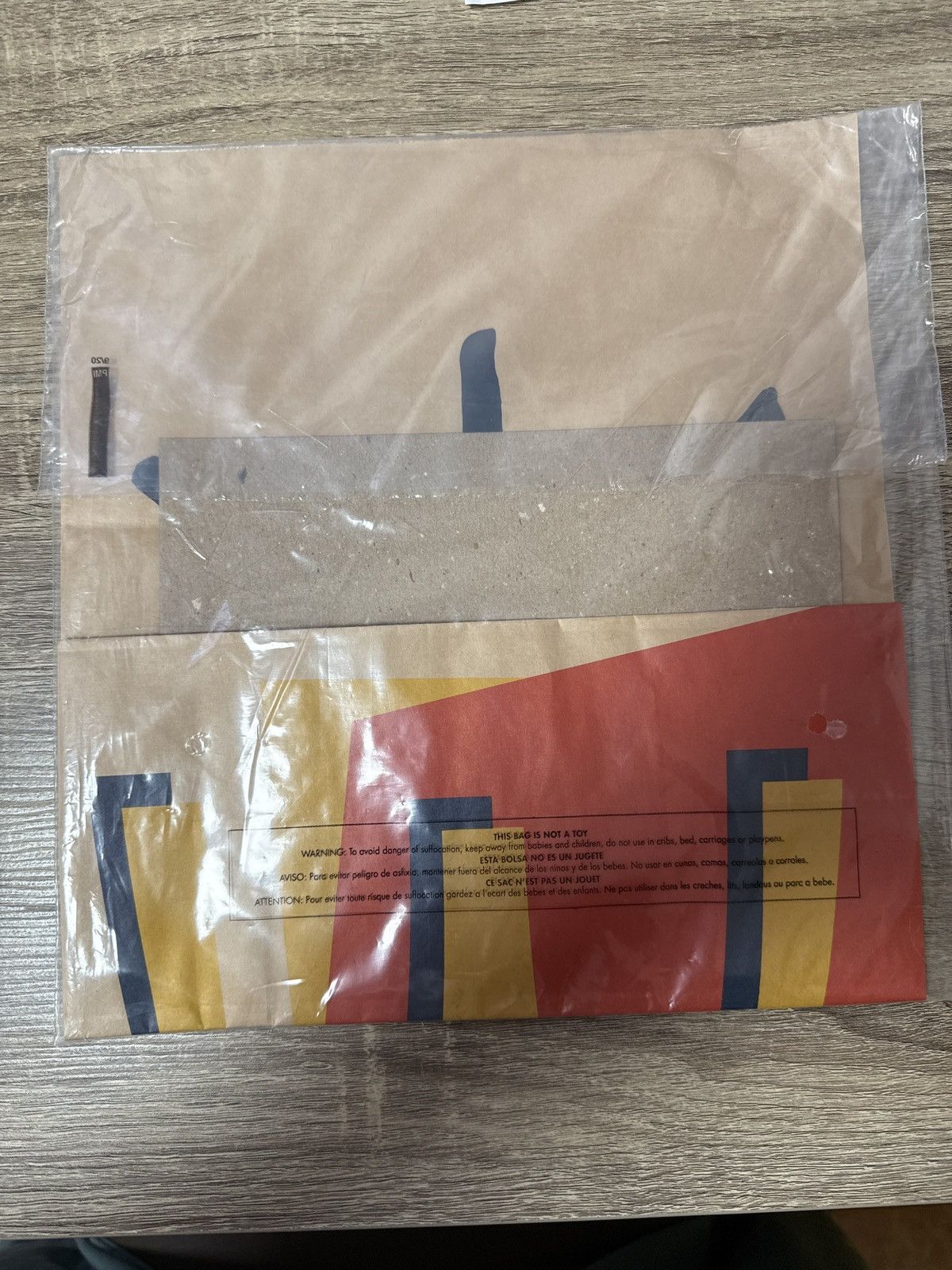 Travis Scott Mcdonalds x Travis Scott Cactus Jack Limited Paper Bag Size ONE SIZE - 2 Thumbnail