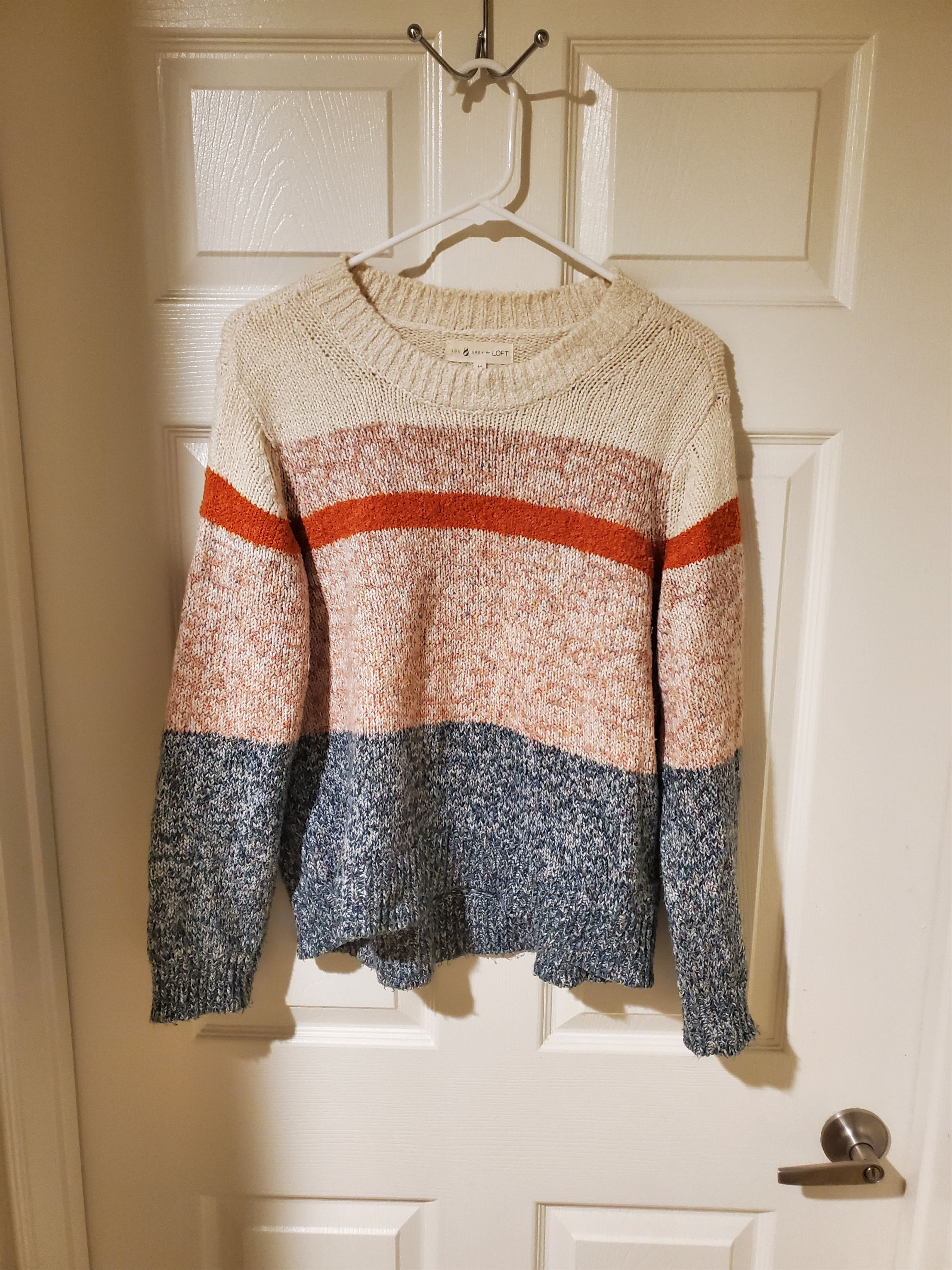 Lou & Grey Lou & Grey for LOFT colorblock sweater (size M) Size M / US 6-8 / IT 42-44 - 1 Thumbnail