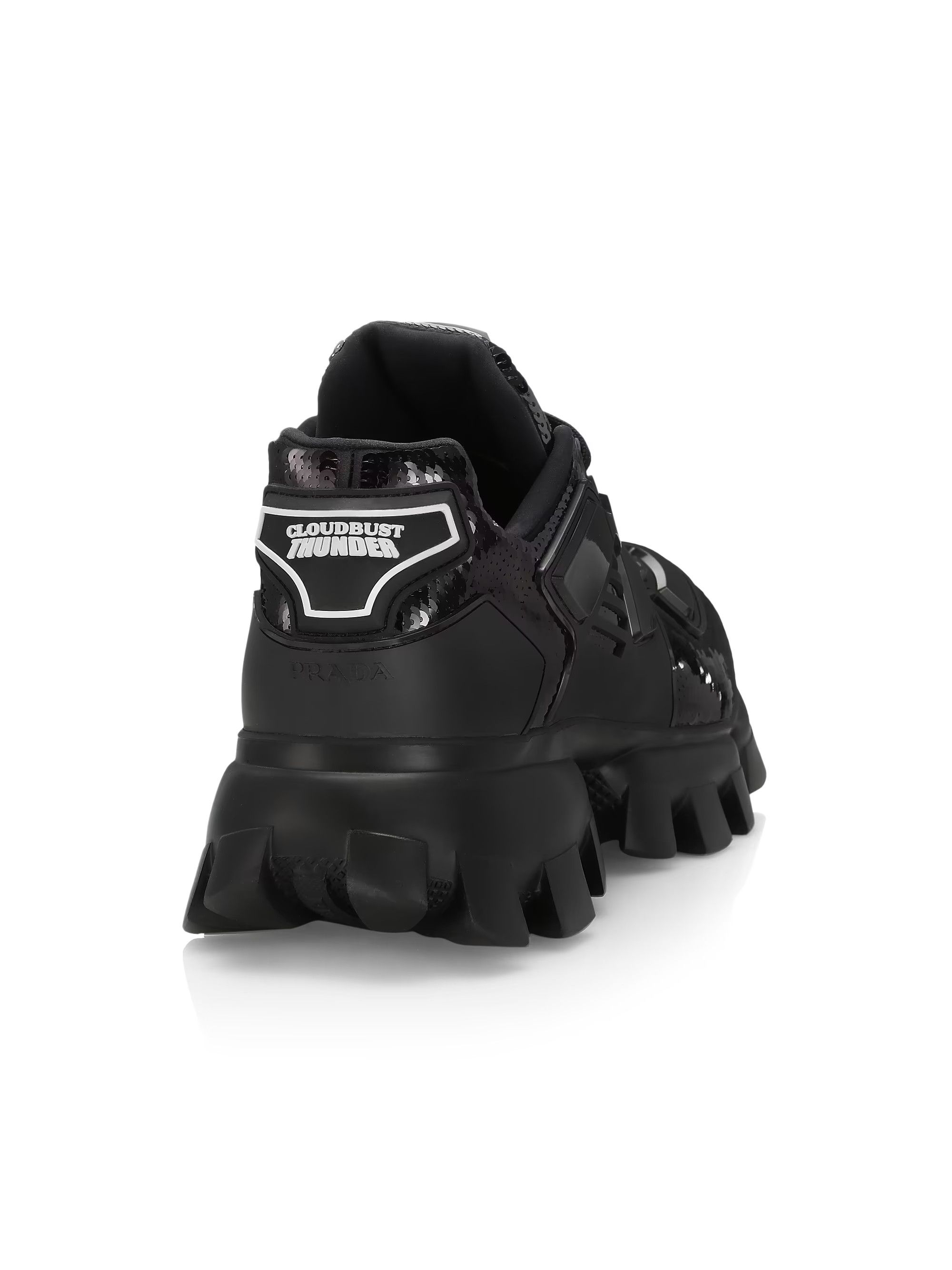 Prada os11x0226 Cloudbust Thunder Sneakers In Black Size US 12 / EU 45 - 3 Thumbnail