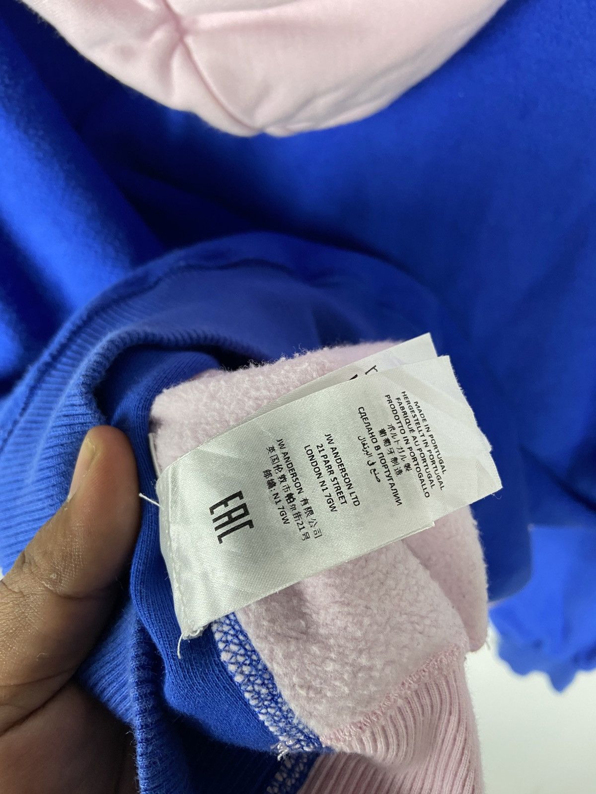 JW Anderson JW ANDERSON REWORKED CUSTOM HOODIE Size US M / EU 48-50 / 2 - 10 Thumbnail