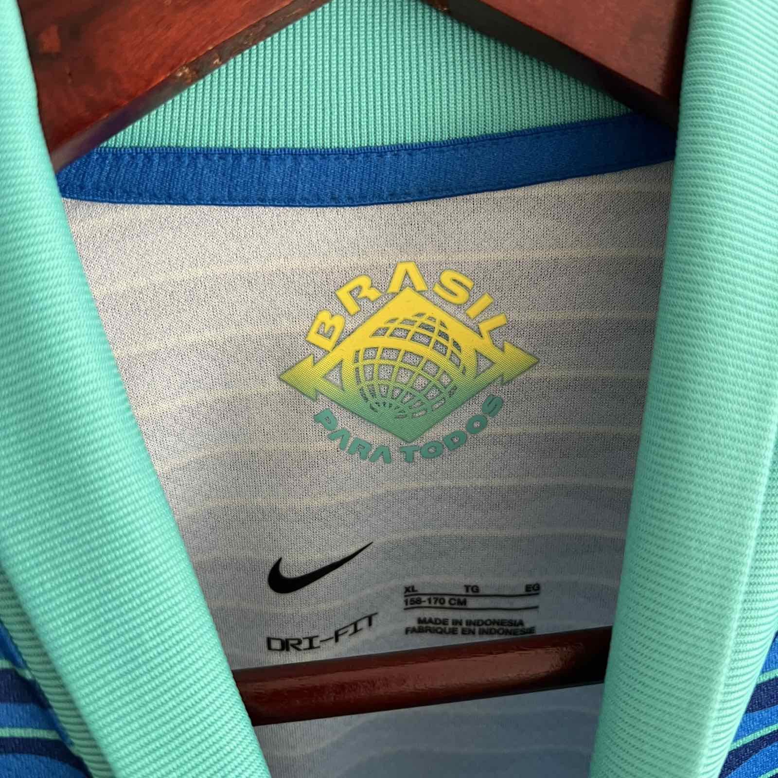 Nike Rare Nike Brazil Jersey 2024 Sz S Size US S / EU 44-46 / 1 - 4 Thumbnail