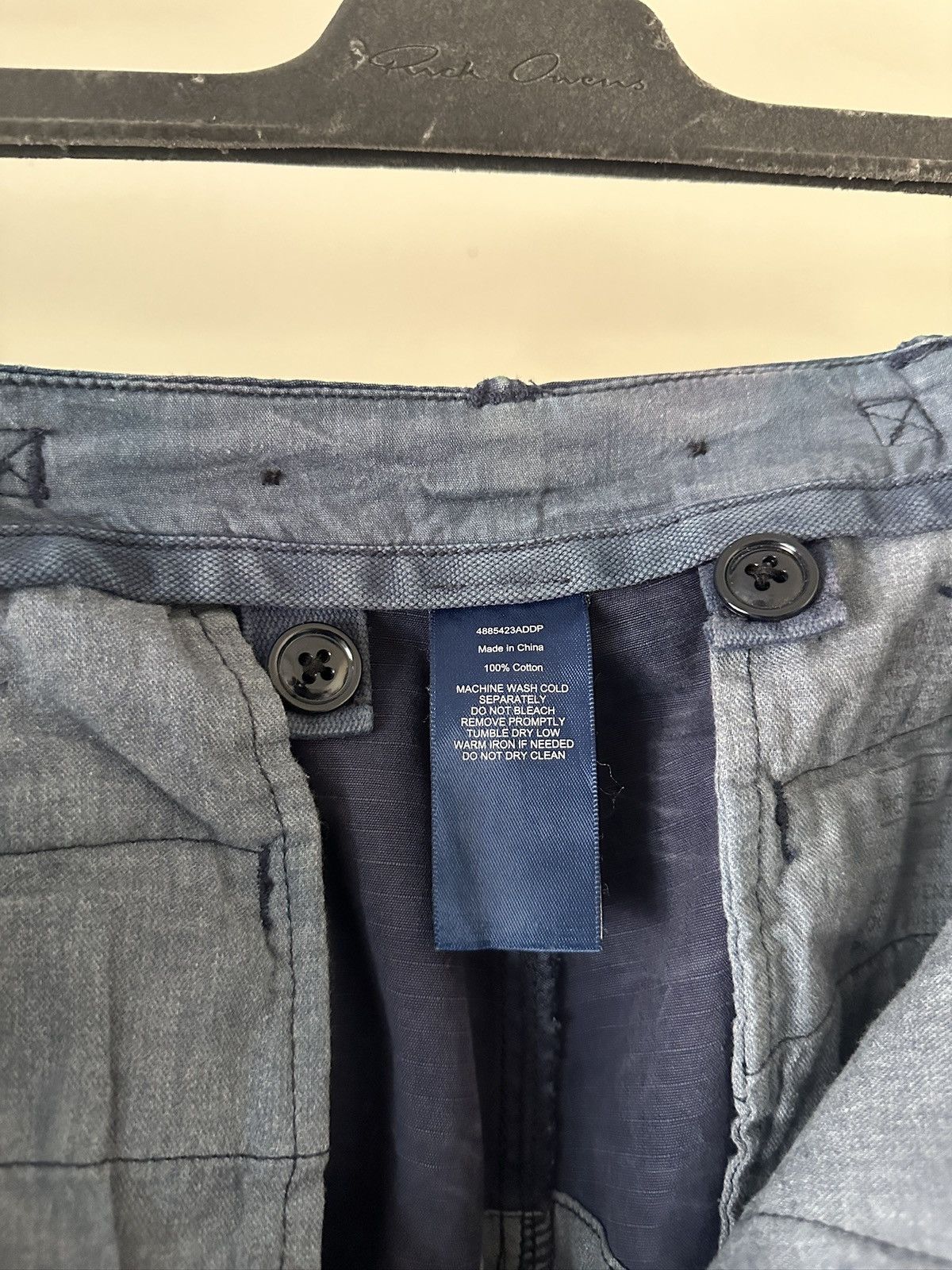 Polo Ralph Lauren 2000s Polo Ralph Lauren Military Ripstop Faded Cargo Pant Size US 32 / EU 48 - 15 Thumbnail