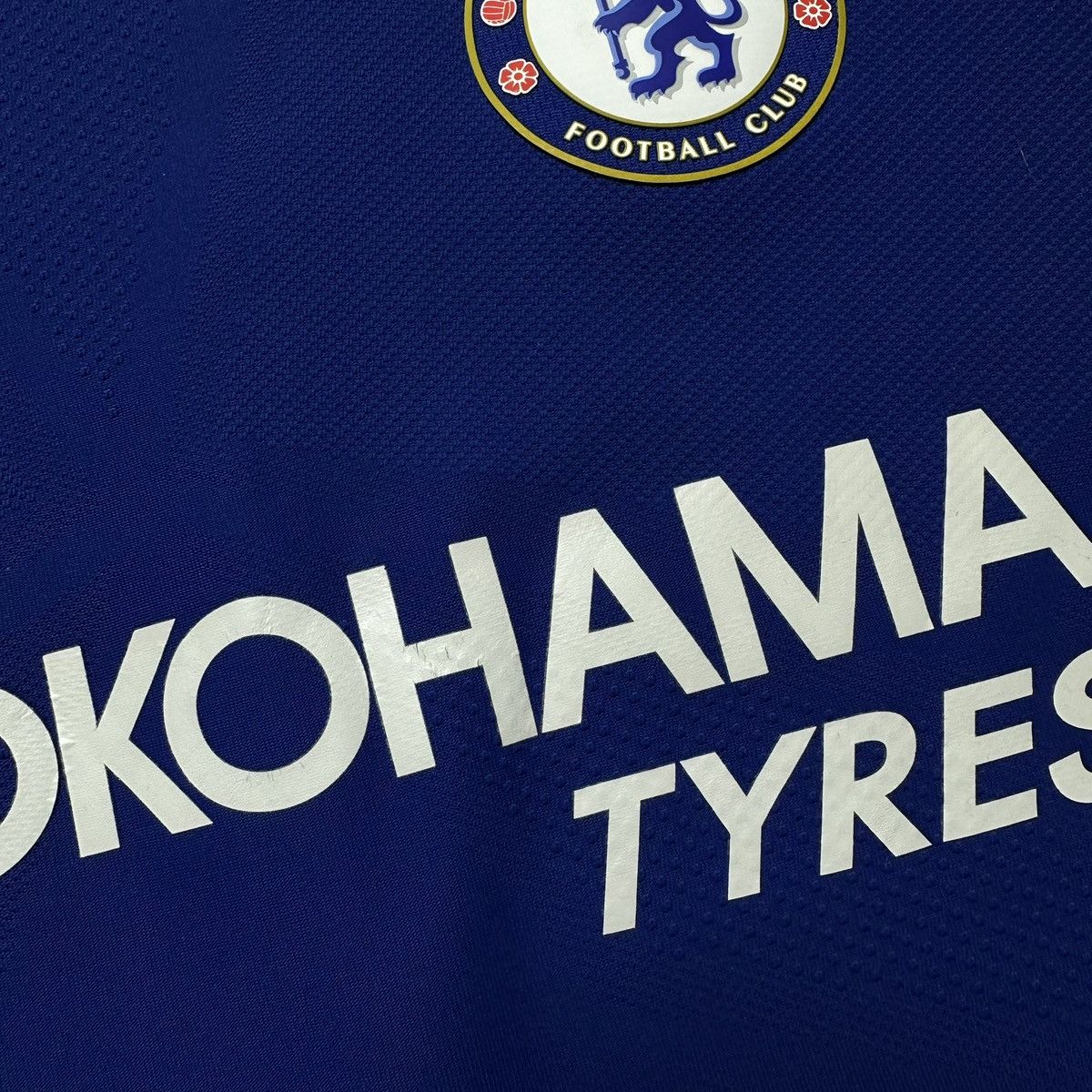 Vintage CHELSEA NIKE 2017/18 SOCCER PLAYER ISSUE JERSEY #22 WILLIAN Size US M / EU 48-50 / 2 - 7 Thumbnail