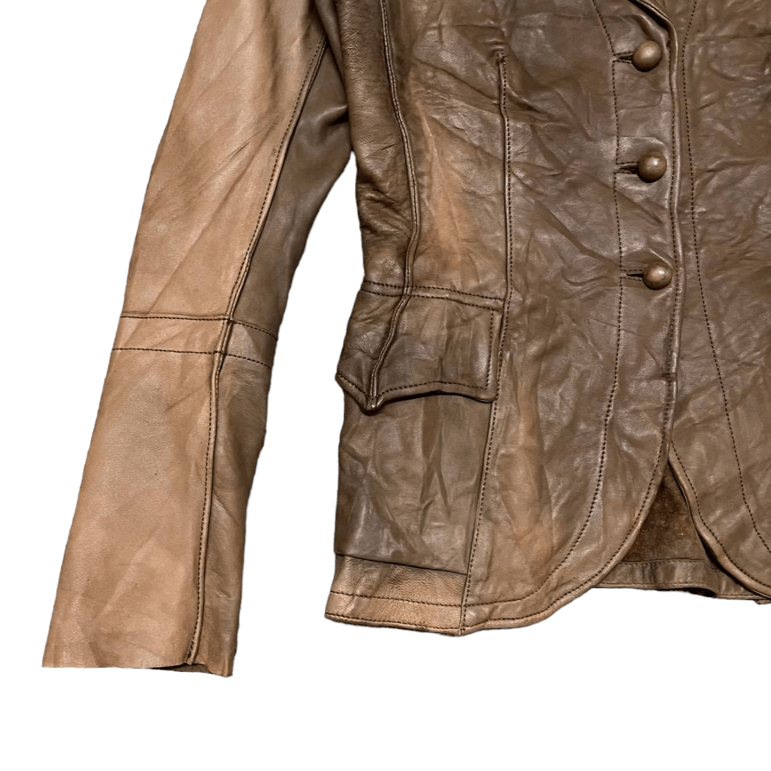 Isaac Sellam Experience Isaac Sellam Experience Lambskin Leather Jacket Size S / US 4 / IT 40 - 3 Thumbnail