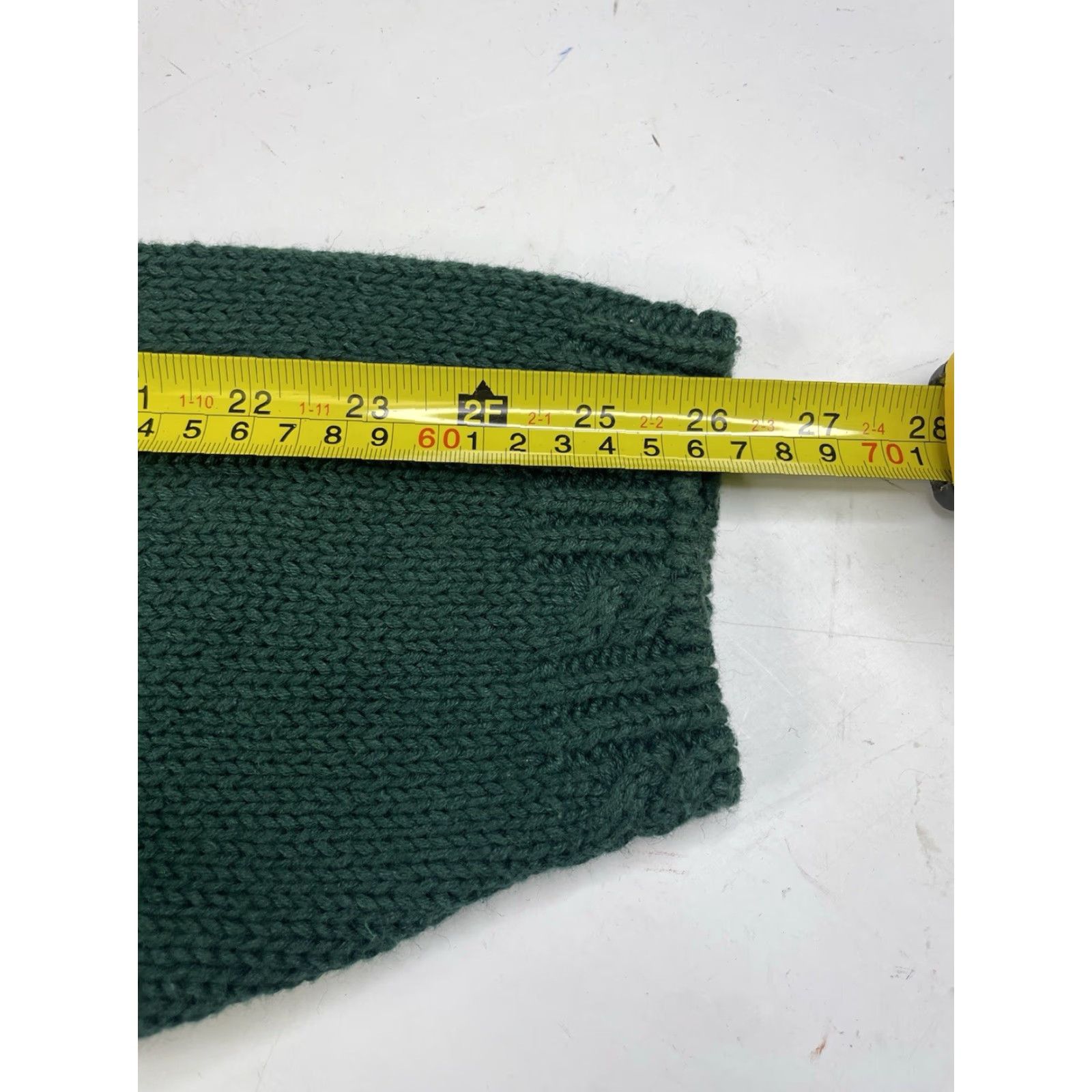 Bell VINTAGE Heirloom Collectibles Sweater Christmas Crewneck Women 18/20 Green Knit Cotton Blend Bell Bow Christmas Tree Belle 90s Size XXL / US 16-18 / IT 52-54 - 5 Thumbnail