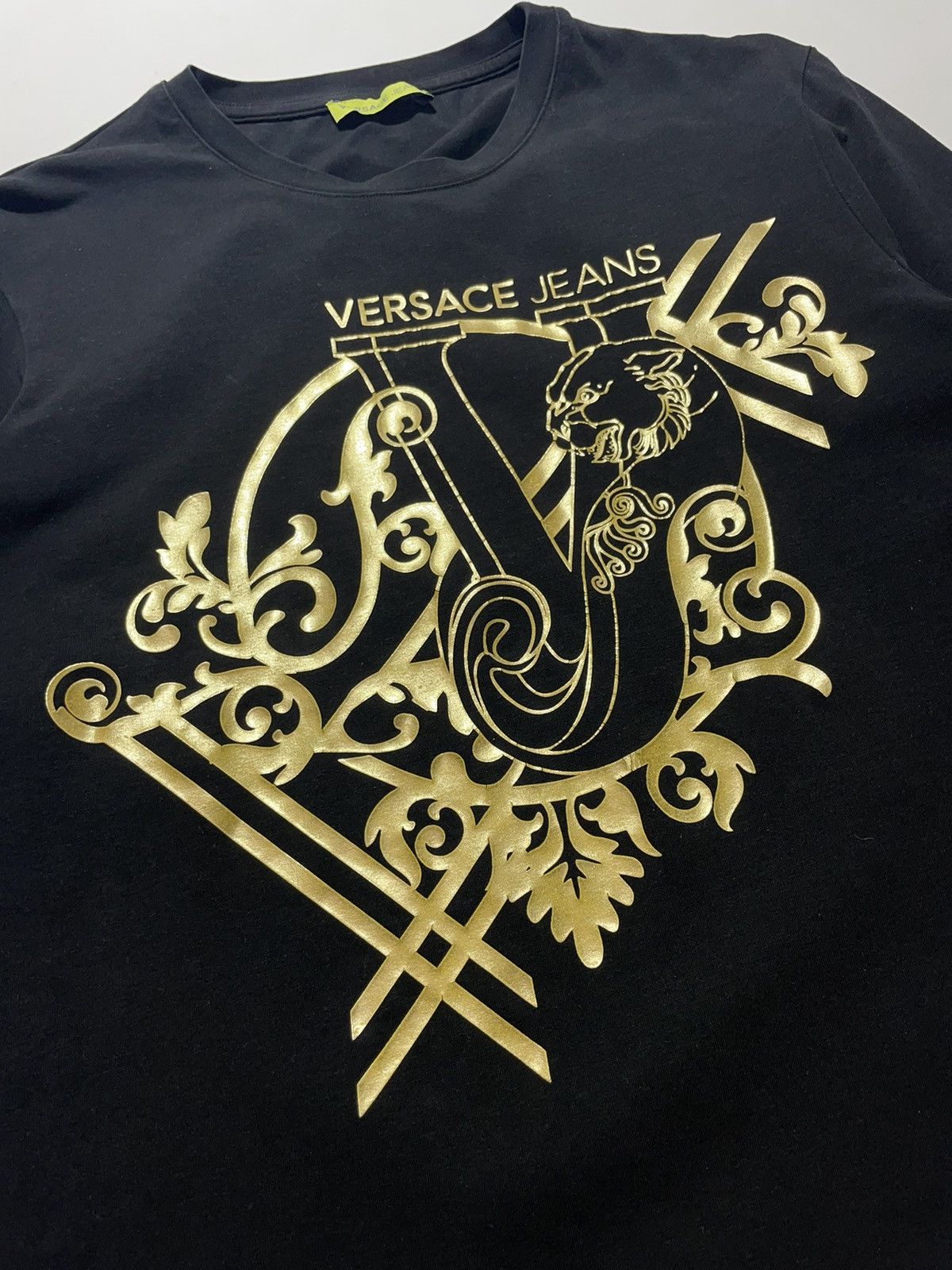 Versace Versace Jeans Big Logo Longsleeve Size US S / EU 44-46 / 1 - 3 Thumbnail