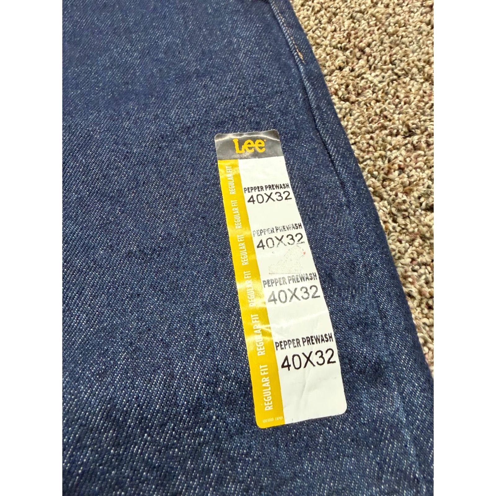 Lee Lee Jeans Size 40 Blue Denim NEW 40x32 Straight Fit Men Regular 5-Pocket Design Size US 40 / EU 56 - 2 Thumbnail