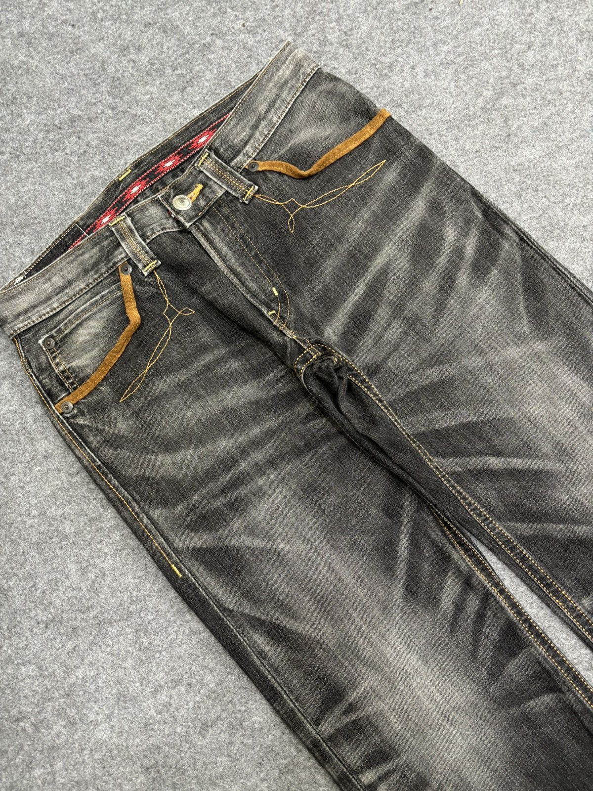 Edwin 💥Sick Fades Style💥Edwin 434XVS Rare Fades Denim F562 Size US 32 / EU 48 - 10 Thumbnail