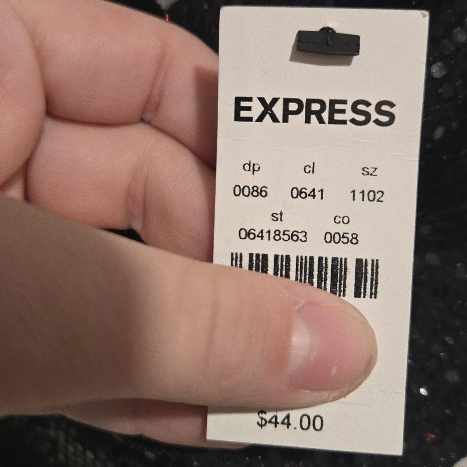 Express Express Cowl Neck Sequin Crop Top Size S / US 4 / IT 40 - 3 Thumbnail