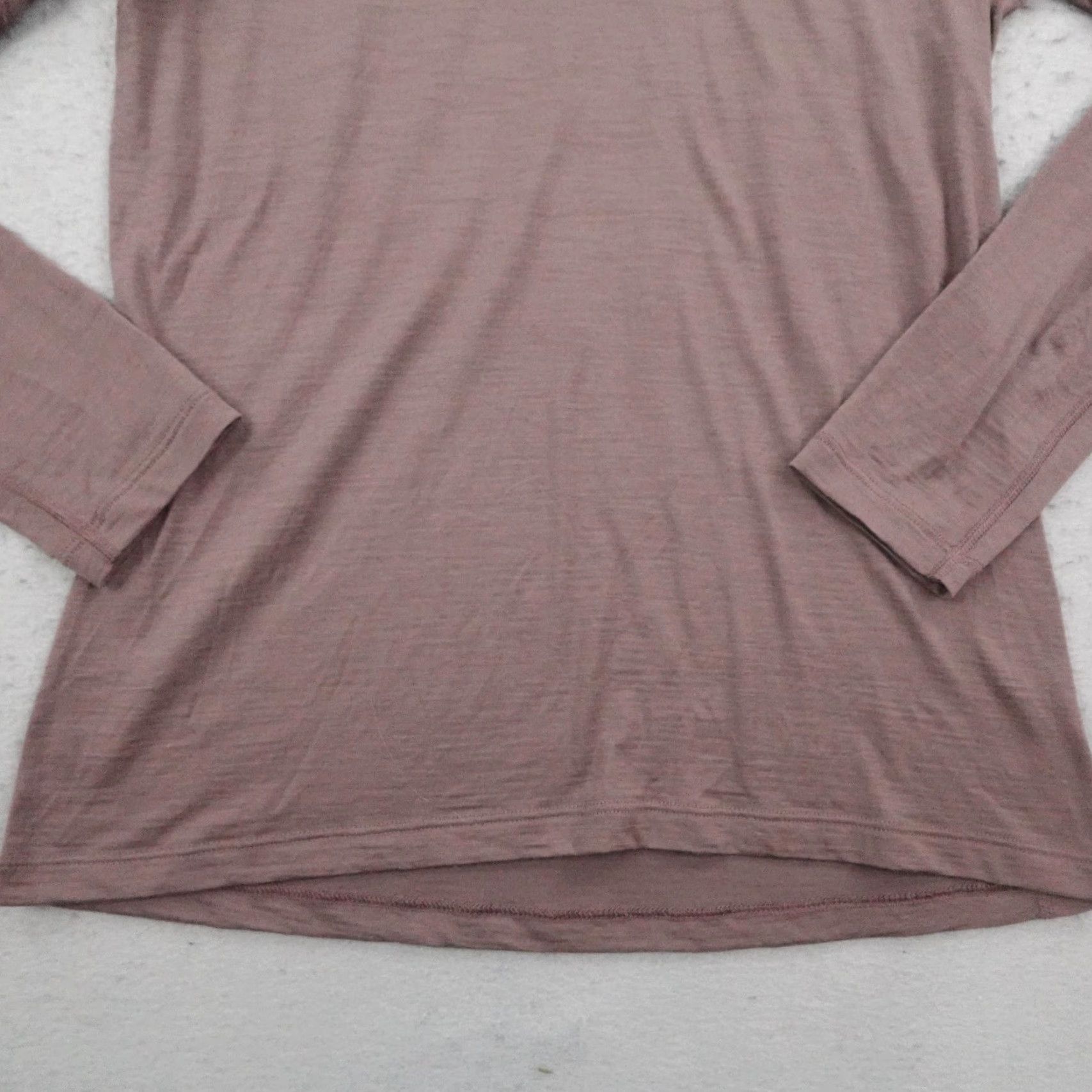 Icebreaker Icebreaker Shirt Womens Large Red Merino Wool 200 Base Layer Top Performance Size L / US 10 / IT 46 - 3 Thumbnail