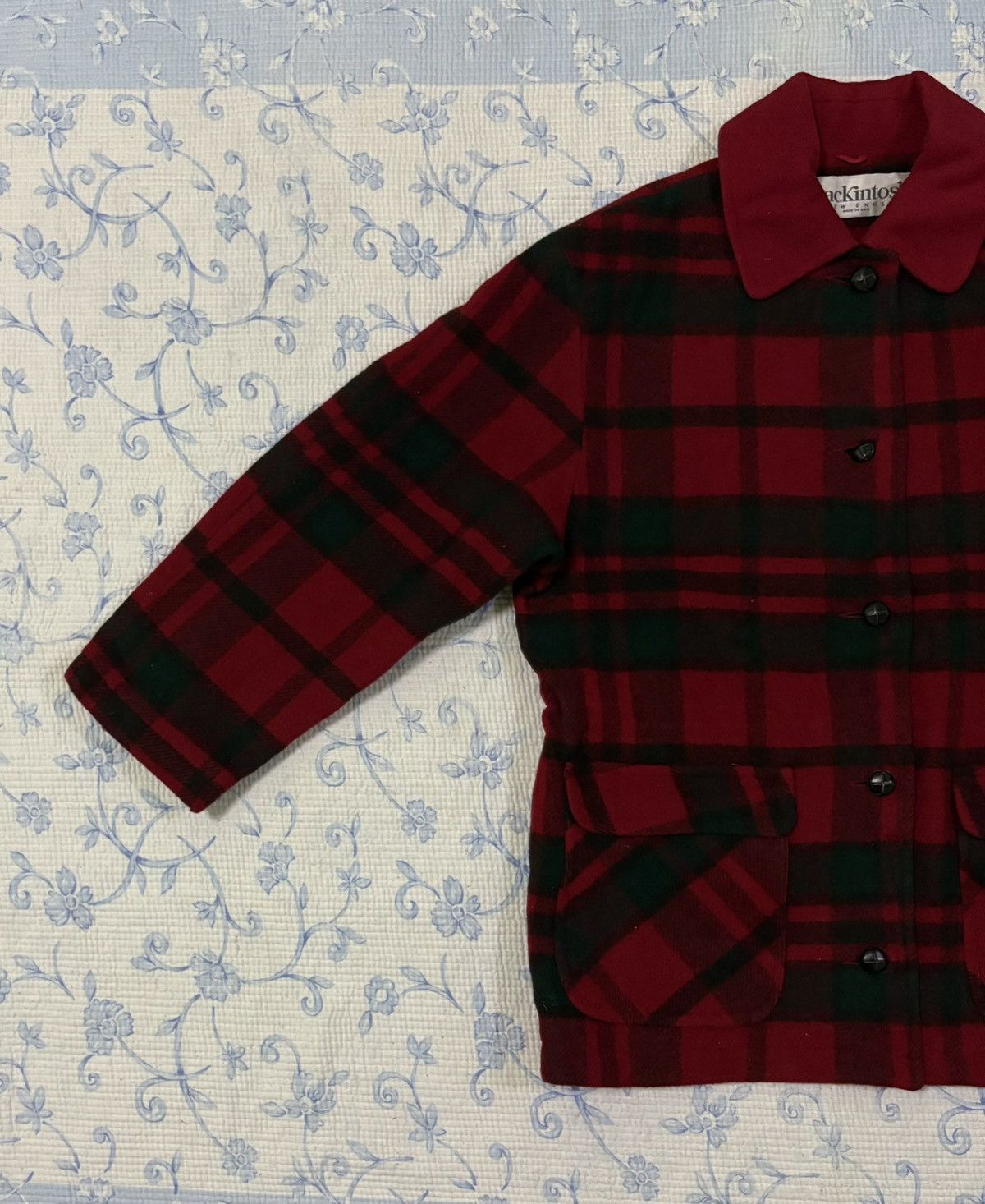 Mackintosh Mackintosh Tartan Wool Jacket Size US L / EU 52-54 / 3 - 2 Thumbnail