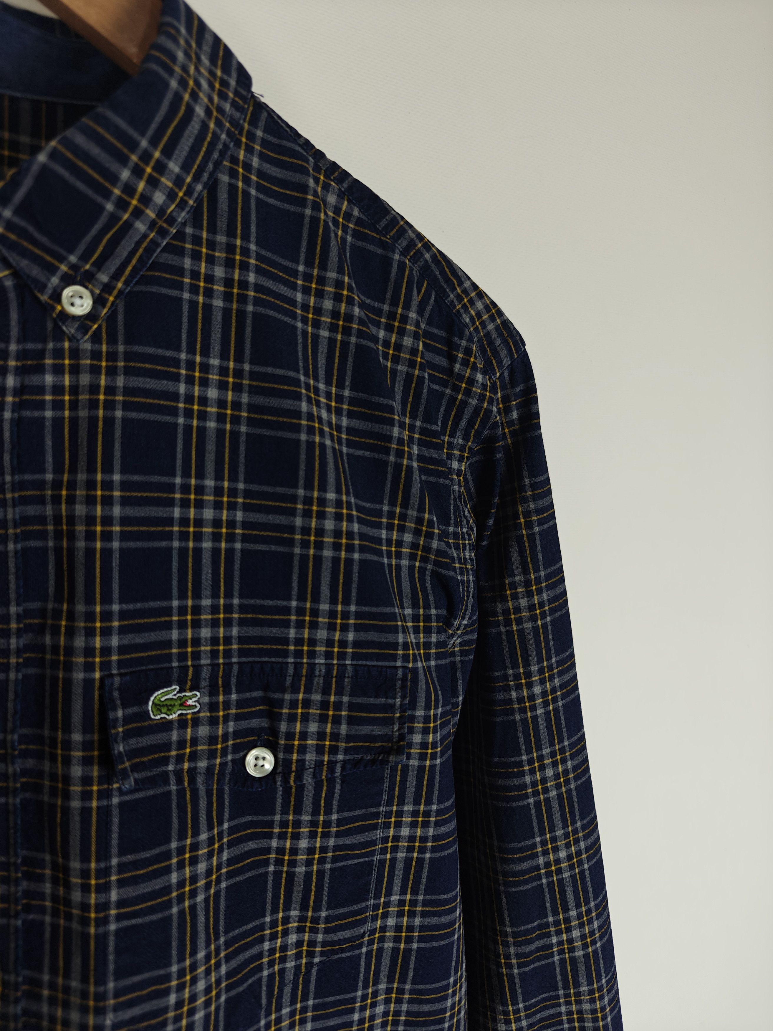 Lacoste Lacoste Check Shirt Regular Fit Collared size M (42) Size US M / EU 48-50 / 2 - 4 Thumbnail