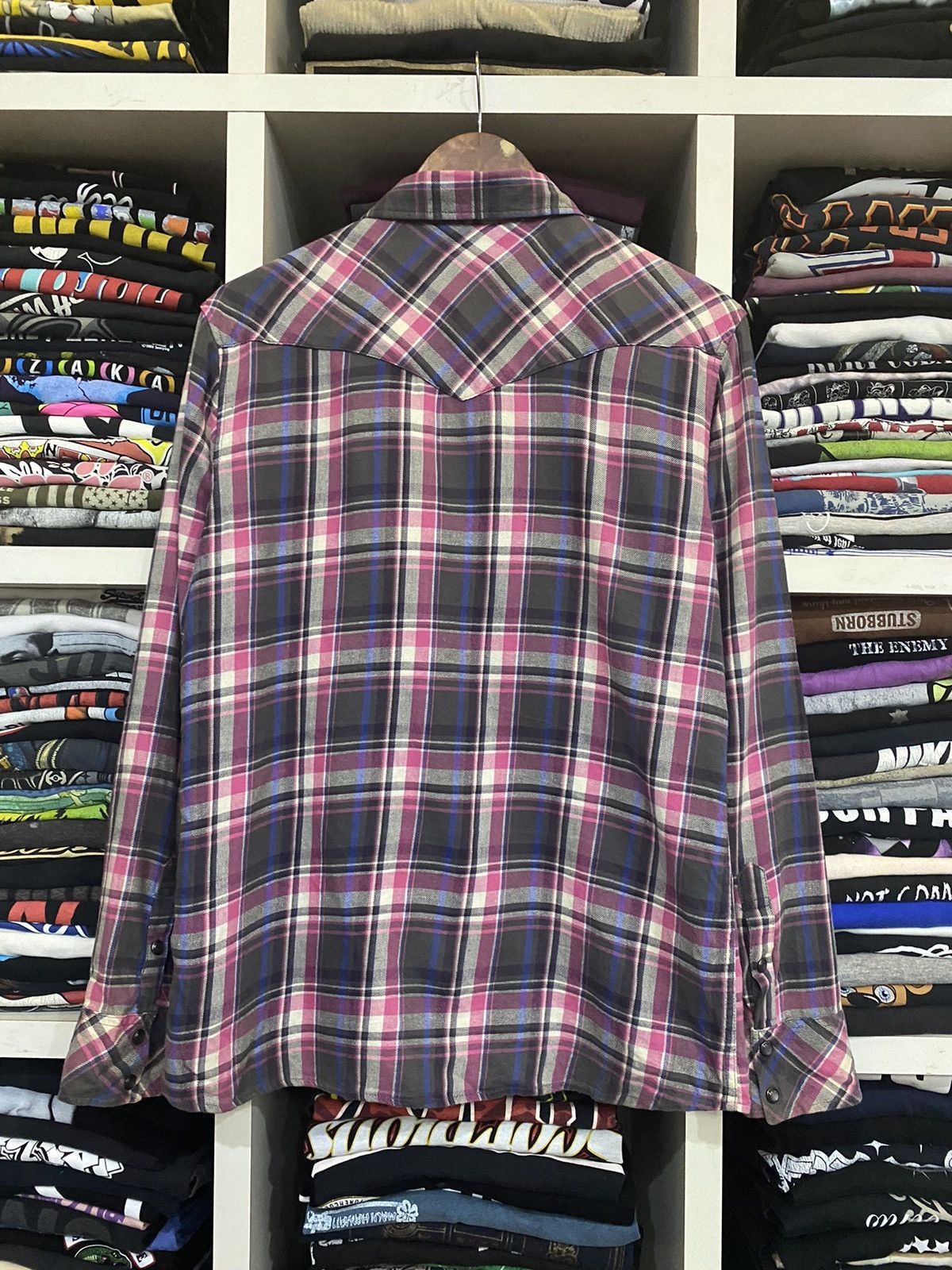 Flannel × Vintage Vintage Neutral Infinity Flannel Size US M / EU 48-50 / 2 - 8 Thumbnail