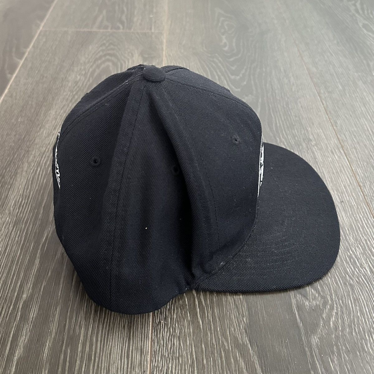 New Era Brooklyn Nets Black Mitchell & Ness SnapBack Hat Size ONE SIZE - 3 Thumbnail