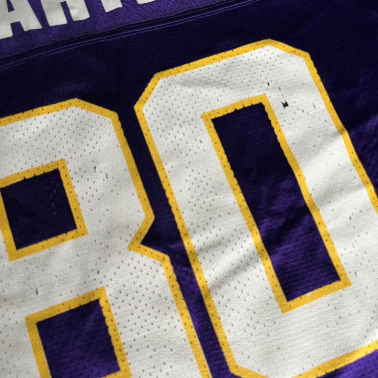 Logo Athletic × NFL × Vintage Vintage Minnesota Vikings Cris Carter Logo Athletic Jersey Size US XL / EU 56 / 4 - 4 Thumbnail