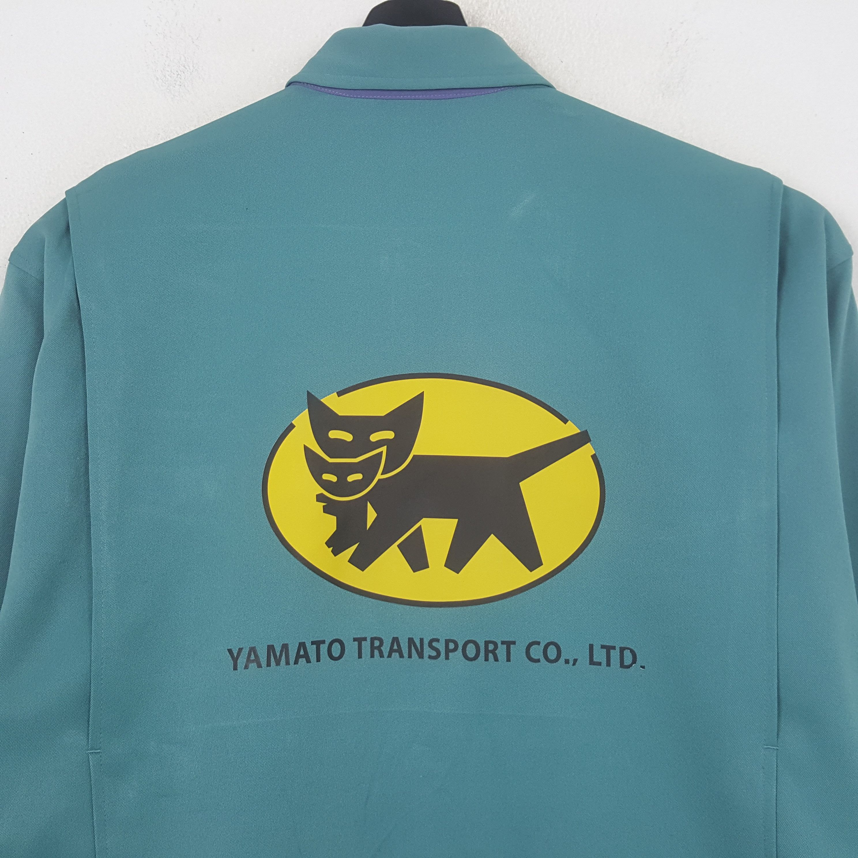 Vintage Yamato Transport Co LTD Japanese Workwear Custom Jacket RR28 Size US L / EU 52-54 / 3 - 2 Thumbnail