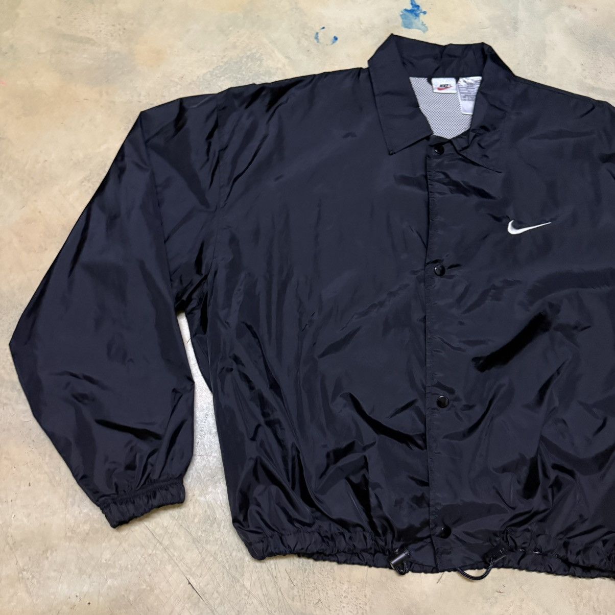 Nike Vintage Nike Coach Jacket Big Logo Size US L / EU 52-54 / 3 - 8 Thumbnail
