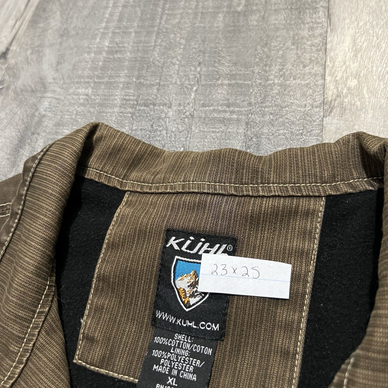 Kuhl KUHL Burr Jacket Womens XL Brown Vintage Patina Dye Canvas Size XL / US 12-14 / IT 48-50 - 4 Thumbnail