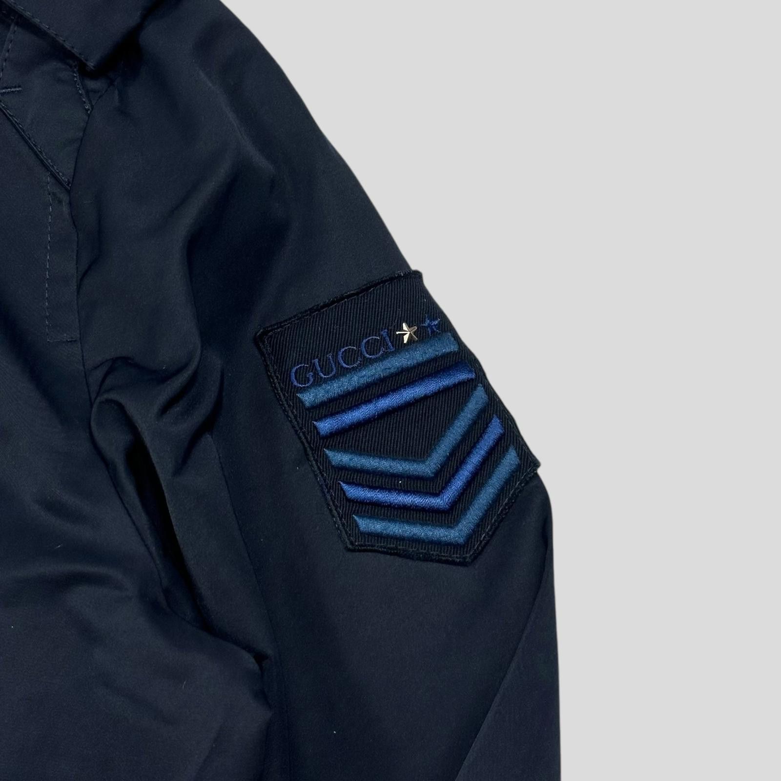 Gucci Gucci 2008 Military Web Stripe Navy Logo Jacket - IT50 (M/L) Size US M / EU 48-50 / 2 - 3 Thumbnail