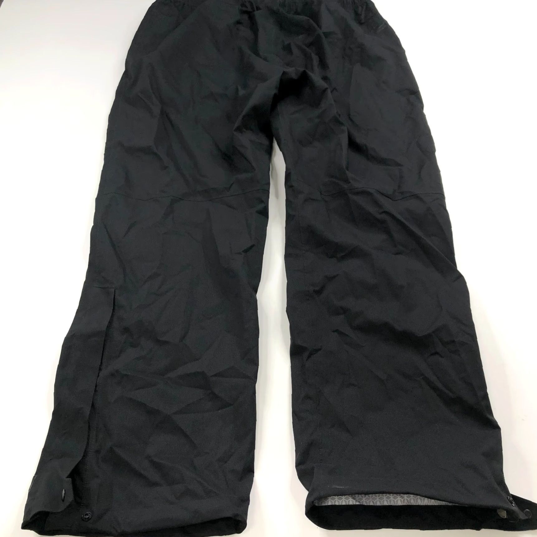 Vintage REI Elements Mens Rain Pants XXL 2XL 32L Black Polyester Trek Hiking Breathable Convertible Wind Size US 39 - 2 Thumbnail