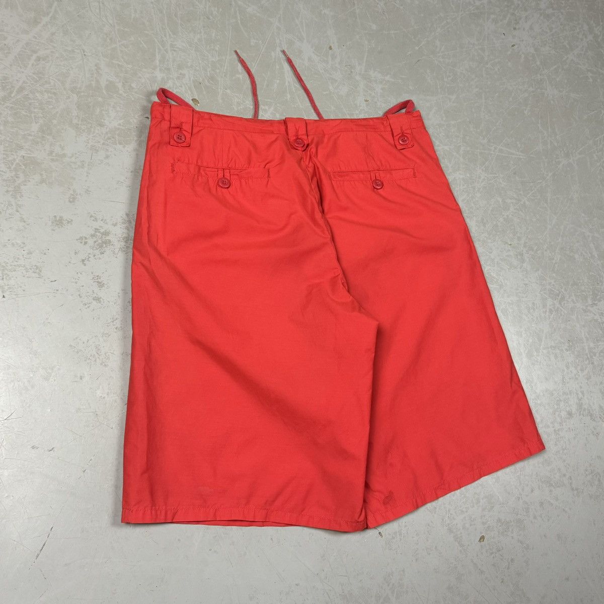 Helmut Lang S/S 2000 Helmut Lang Deep Orange Shorts Size US 30 / EU 46 - 2 Thumbnail