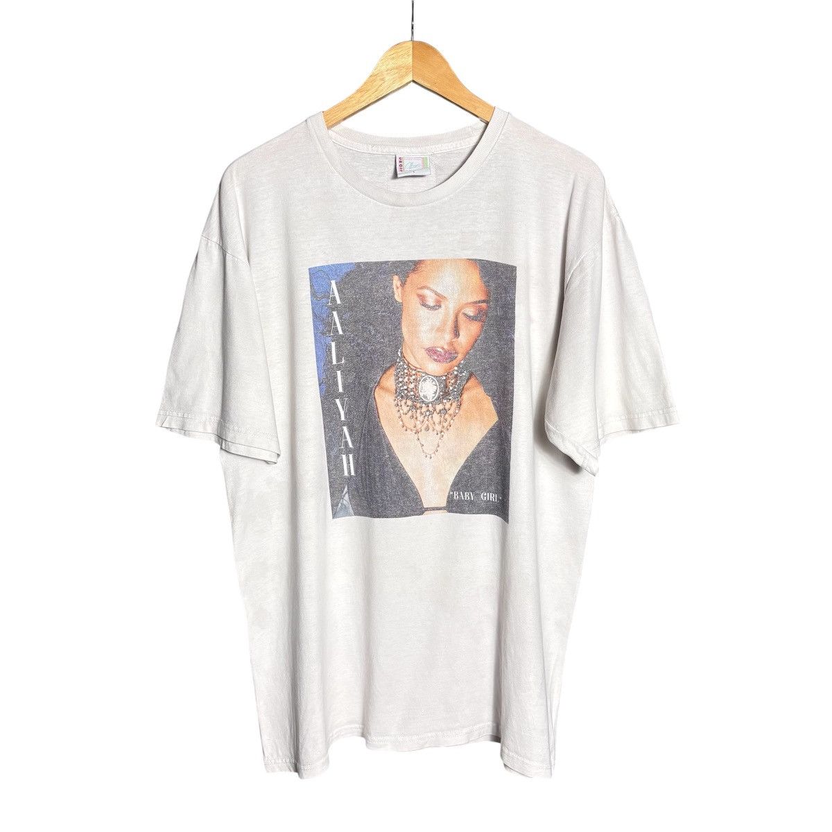 Cross Colours Vintage Y2K Cross Colours Aaliyah Baby T-Shirt Size US L / EU 52-54 / 3 - 1 Thumbnail