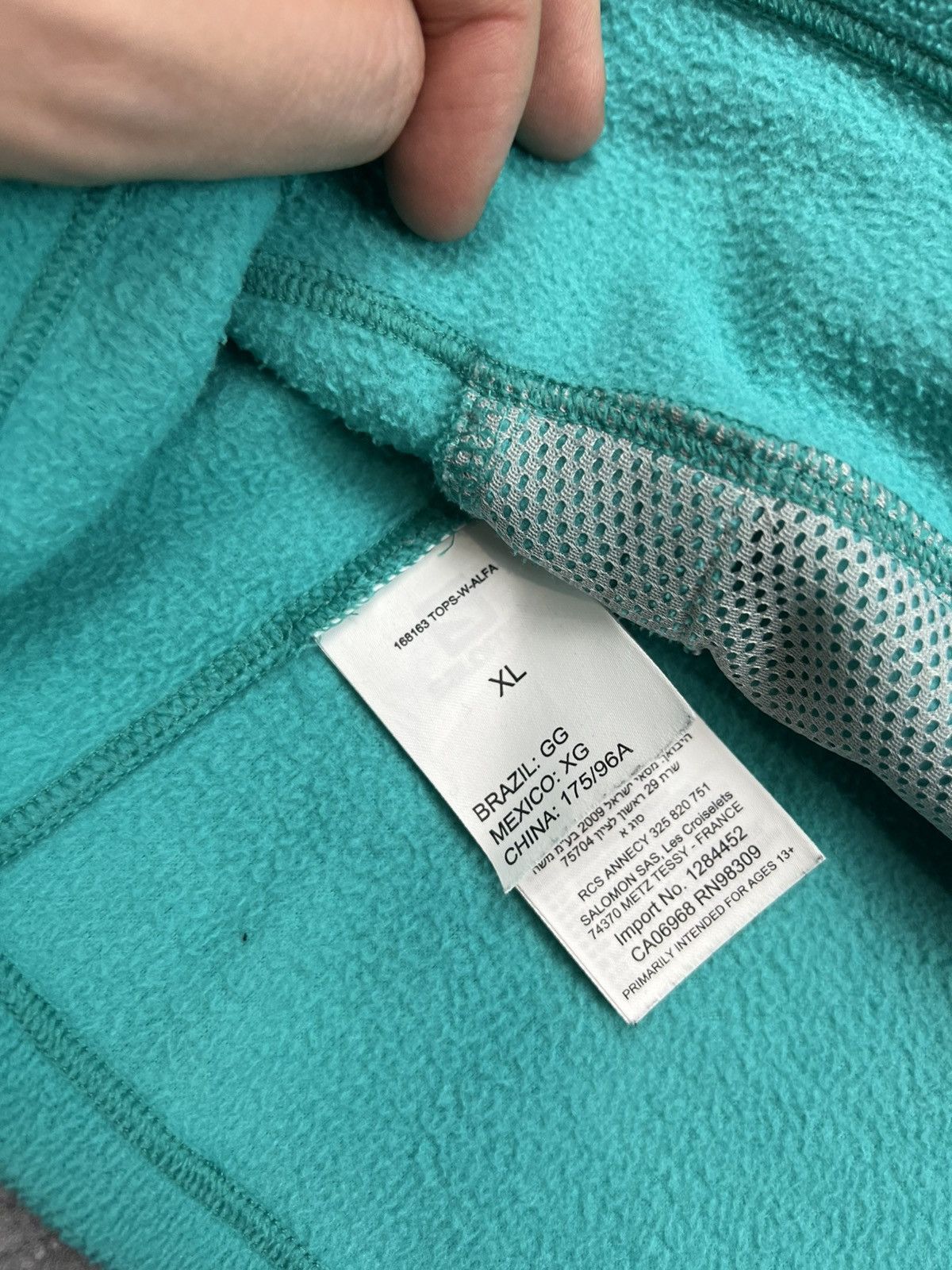 Salomon Salomon Womens Fleece Sweater Size XL / US 12-14 / IT 48-50 - 6 Thumbnail