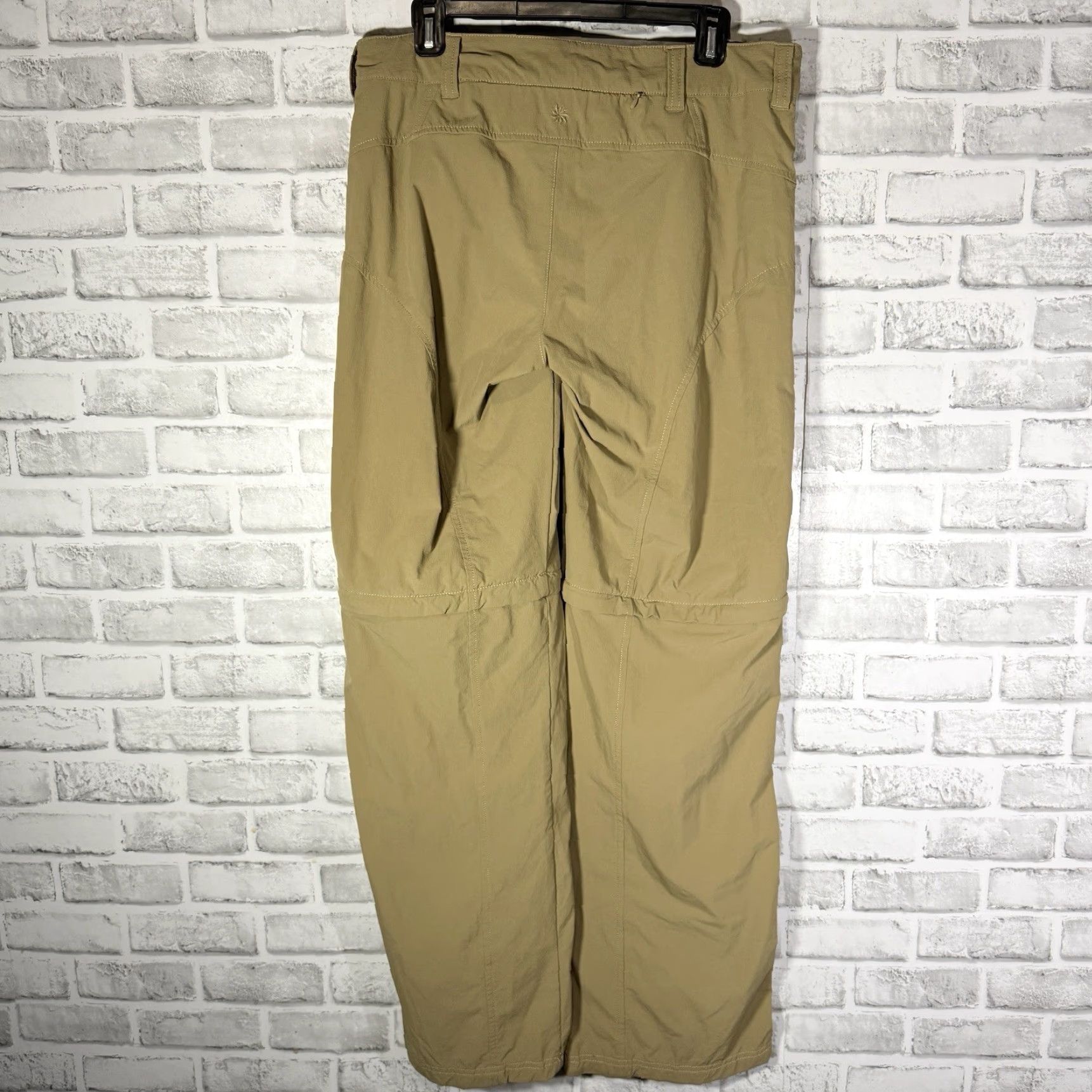 Athleta ATHLETA Brown Athletic Detachable Hiking Pants Womens Size 10 Size 32" / US 10 / IT 46 - 5 Thumbnail