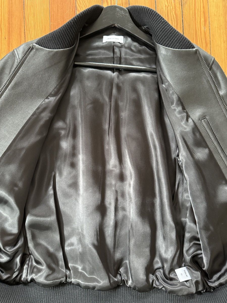 Italic Italic Mason Lambskin Leather Bomber Size US M / EU 48-50 / 2 - 7 Thumbnail