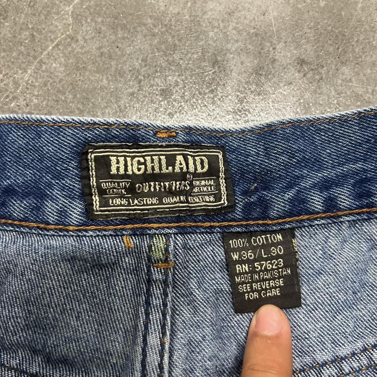Vintage Crazy Vintage Y2K/2000s Casual Fit Skater dark wash denim jeans! Size US 36 / EU 52 - 8 Thumbnail