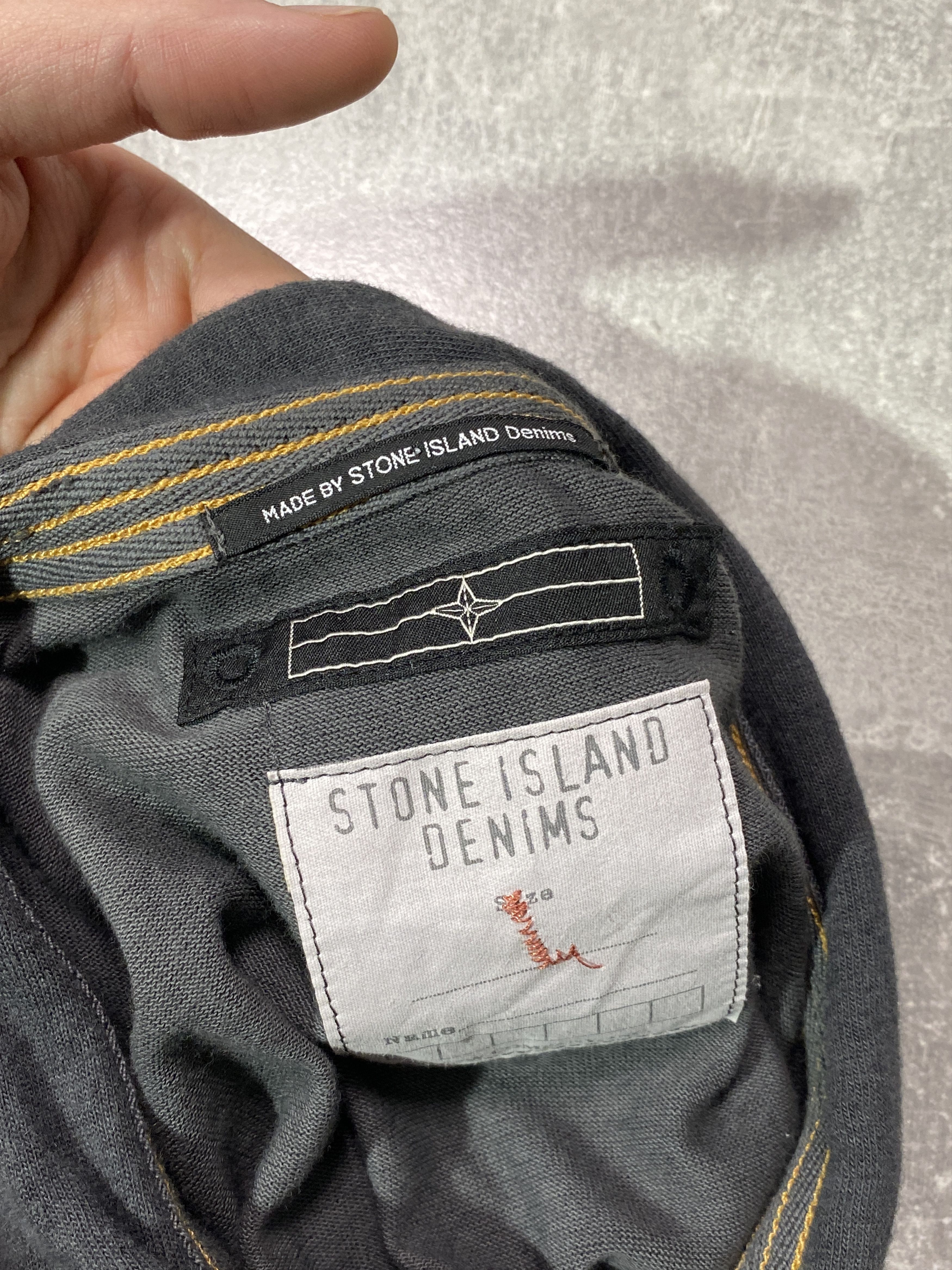 Stone Island Vintage 00s Stone Island Compass Polo T-shirt Military Style Size US L / EU 52-54 / 3 - 7 Thumbnail