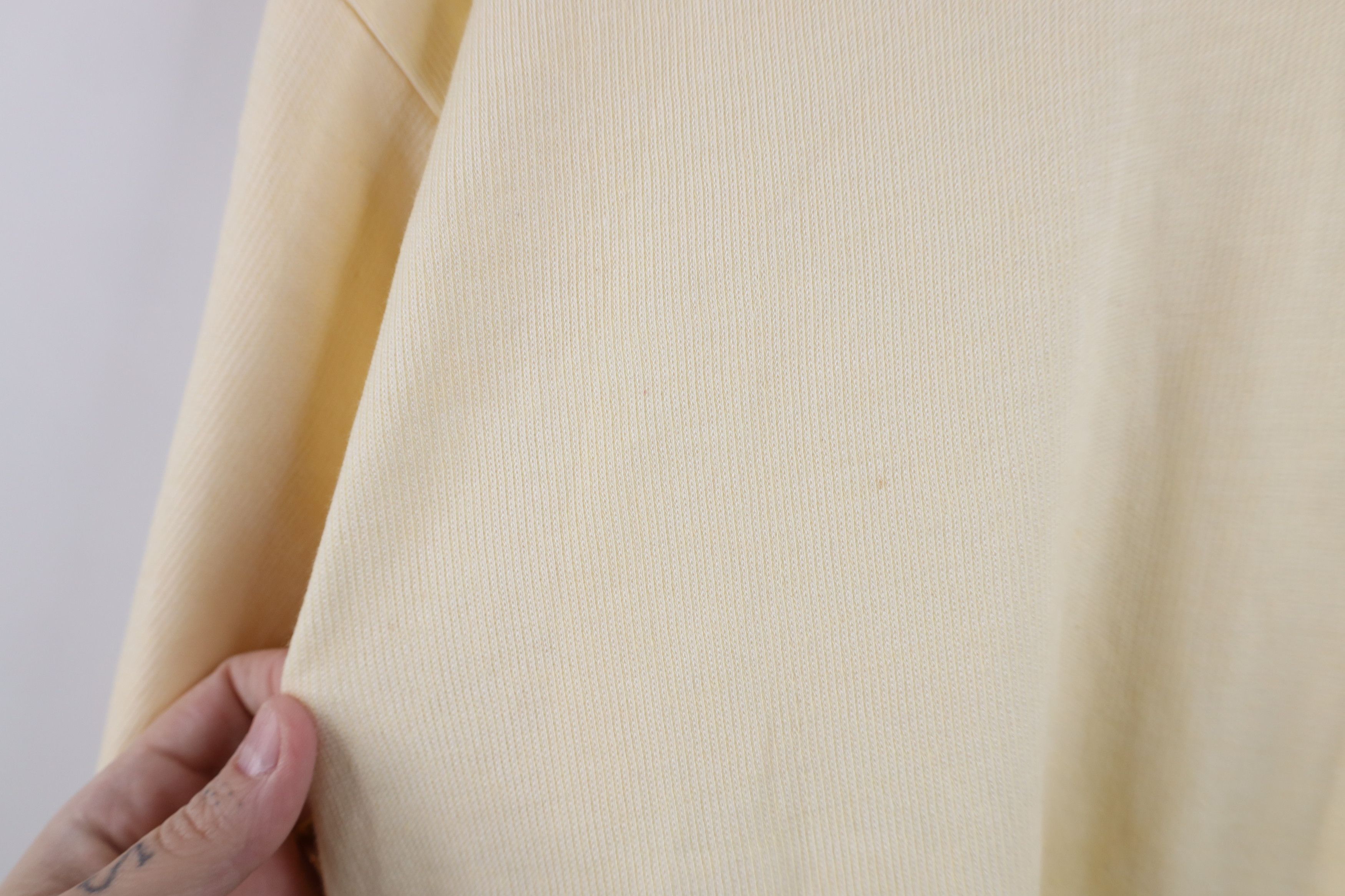Vintage Vintage 90s Streetwear Ribbed Knit Long Sleeve T-Shirt Size US M / EU 48-50 / 2 - 10 Thumbnail