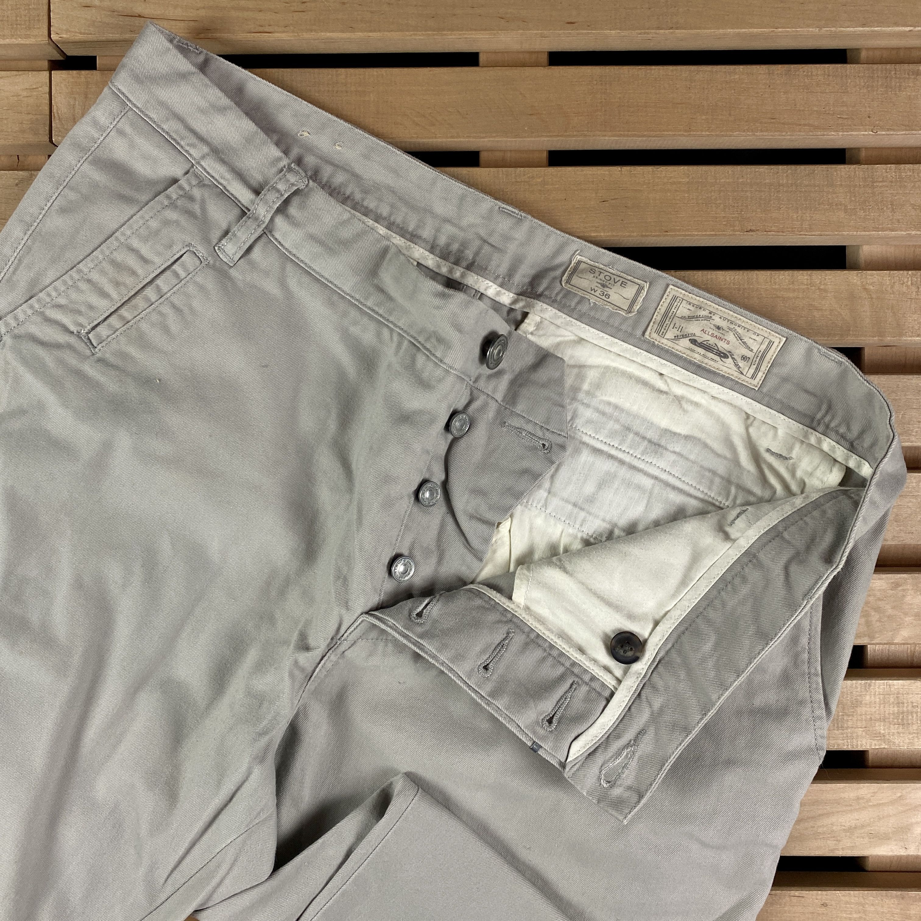 Allsaints Men’s Chinos Pants Allsaints Size 36 Size US 36 / EU 52 - 4 Thumbnail