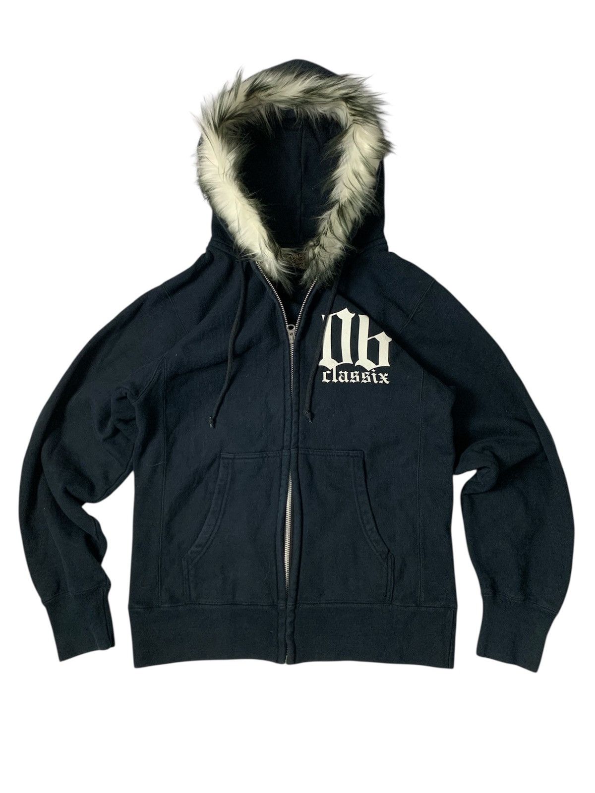 Le Grande Bleu (L.G.B.) Fur hoodie japanese OG classic unfefined ifsx Size US M / EU 48-50 / 2 - 1 Thumbnail