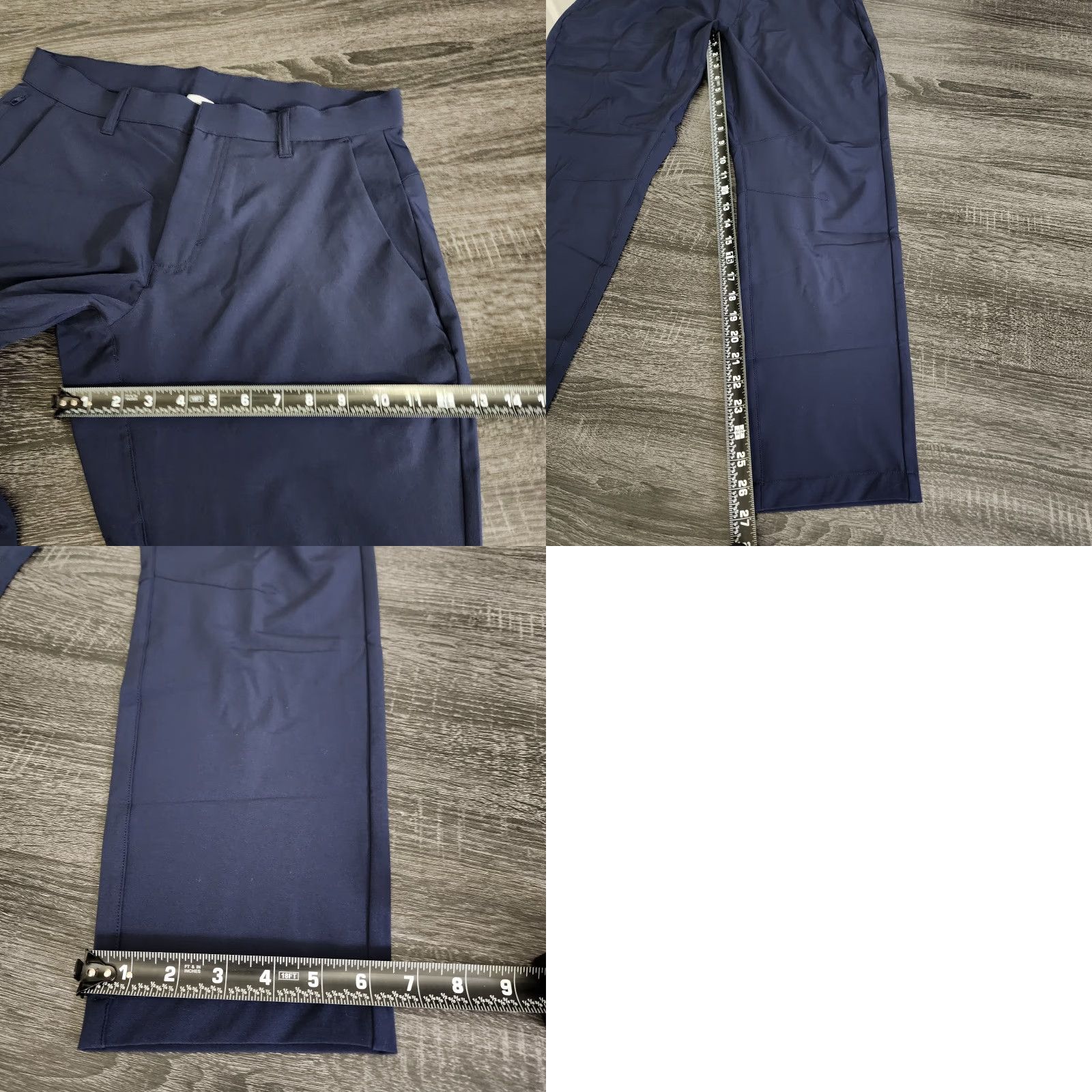 Fabletics Fabletics The Only Pants Mens 31X30 Blue Classic Stretch Performance Golf New Size US 31 - 8 Thumbnail