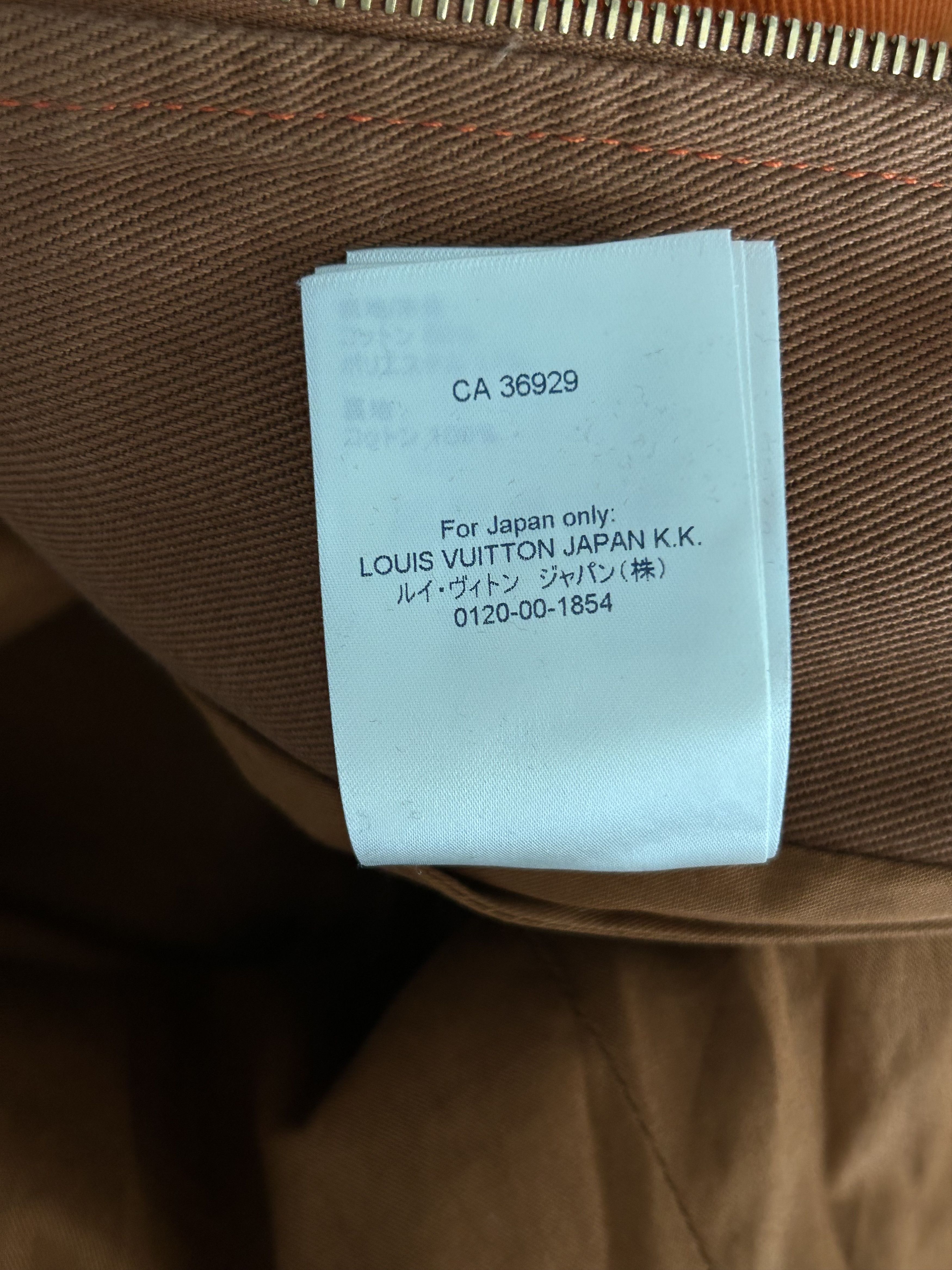 Louis Vuitton Brown & Orange Monogram Carpenter Hooded Jacket Size US M / EU 48-50 / 2 - 8 Thumbnail