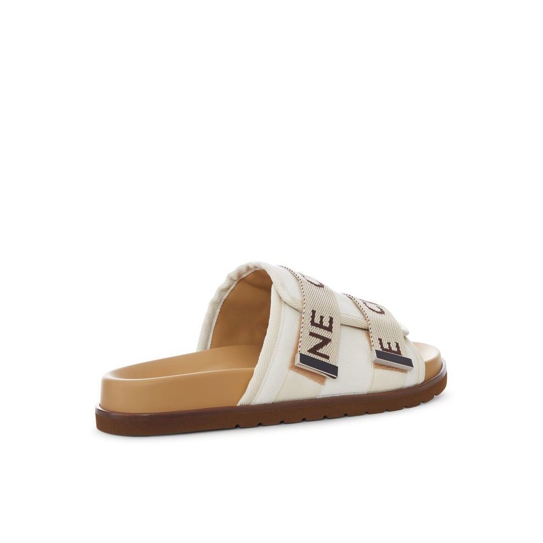 Celine CELINE White Cotton Slides New & Authentic (Men's size:8;) Size US 8 / EU 41 - 4 Thumbnail